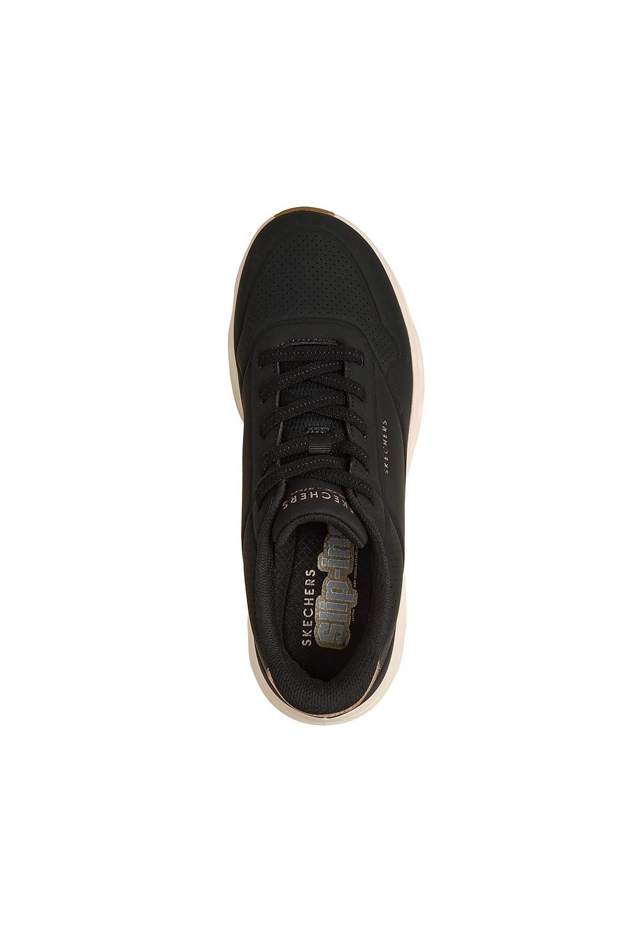 Skechers γυναικεία αθλητικά παπούτσια "Uno Glide-Step - Glide On Air" - 190113_BLK Μαύρο φωτογραφία