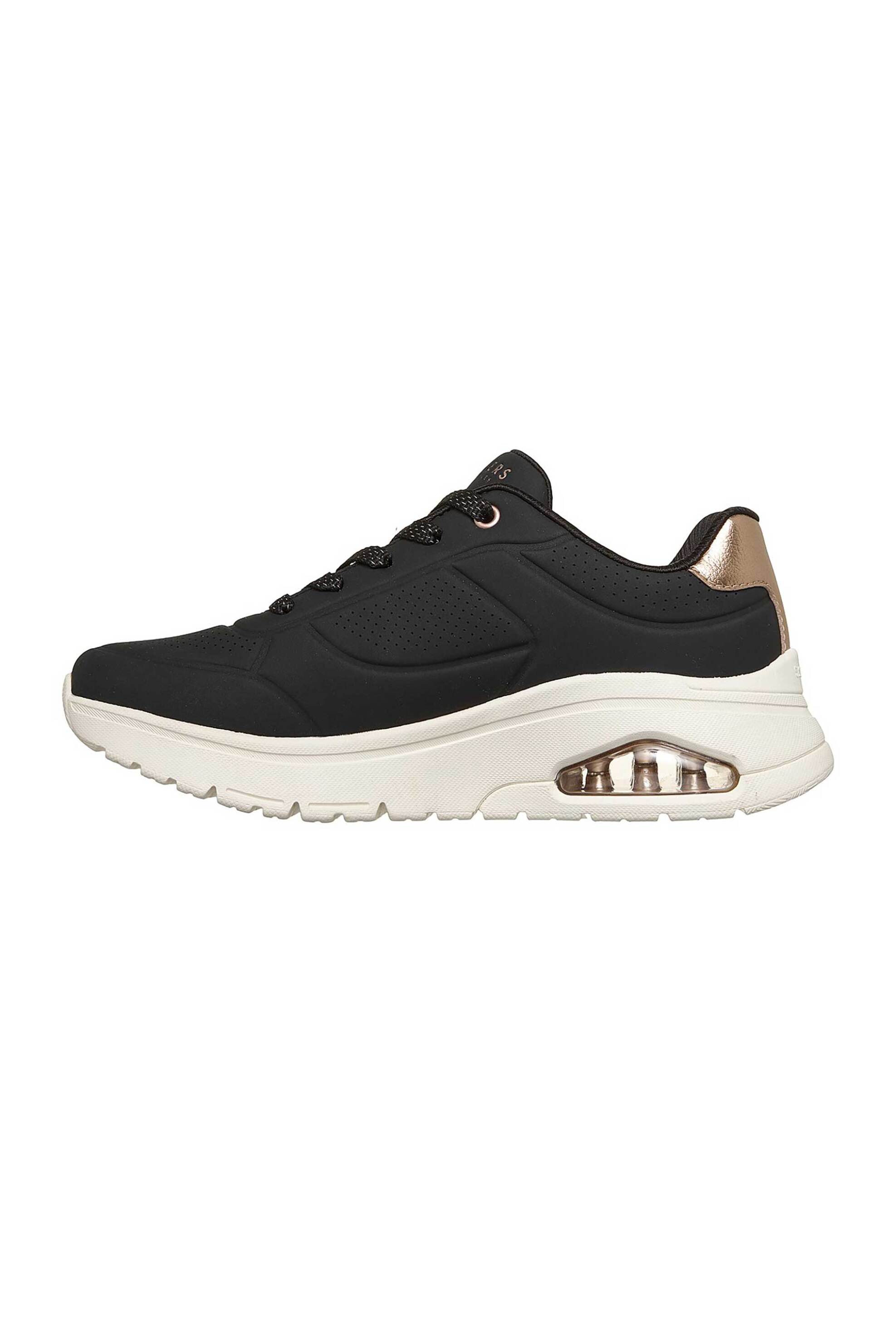 Skechers γυναικεία αθλητικά παπούτσια "Uno Flex - Echo Air" - 177799_BLK Μαύρο φωτογραφία