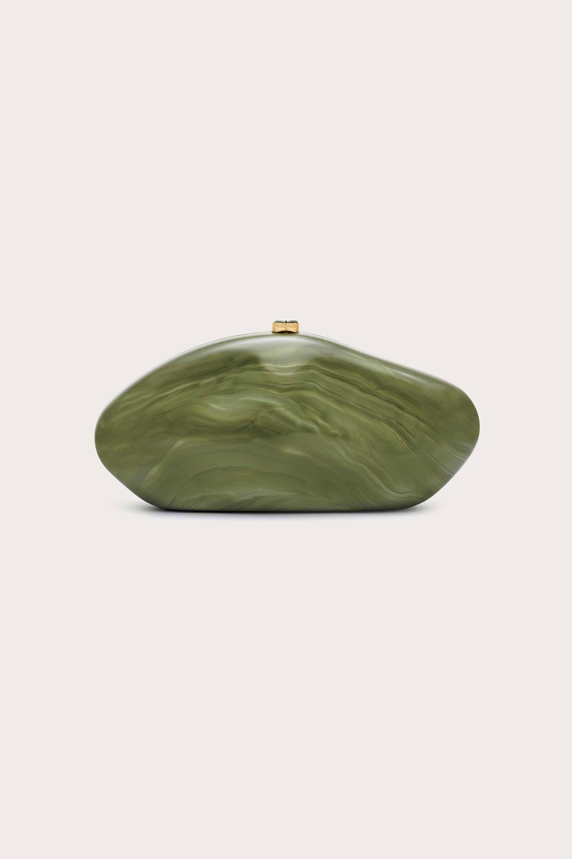 Cult Gaia γυναικείο clutch με marble effect "The Caldera Clutch" - CL3054AC3233-RML Πράσινο φωτογραφία