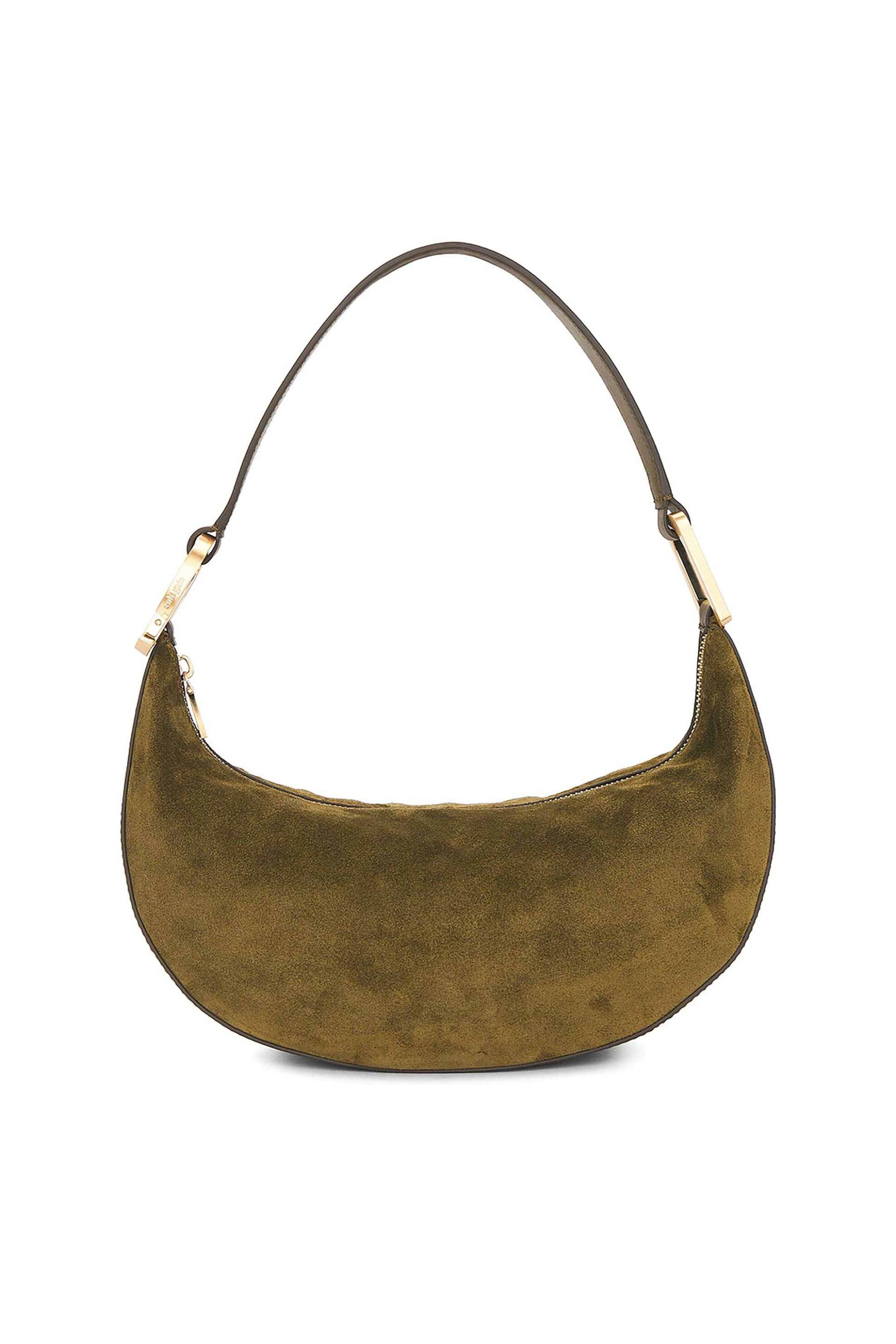 CULT GAIA Cult Gaia γυναικεία τσάντα ώμου suede "Leesa" - SH31948SD2260-RMY Λαδί