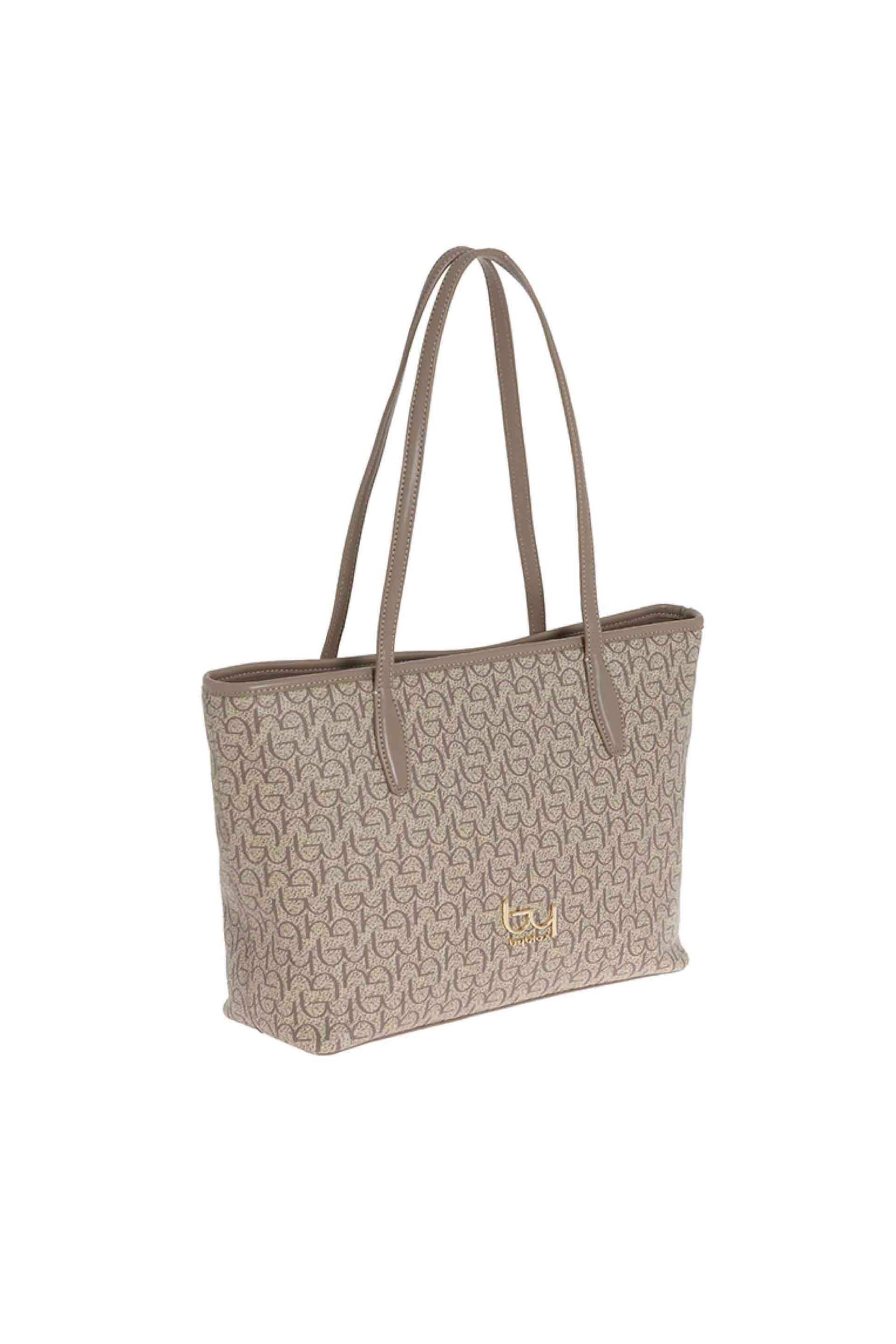 By Byblos γυναικεία τσάντα shopper "Notredame" - BYBS64A01 Μπεζ φωτογραφία