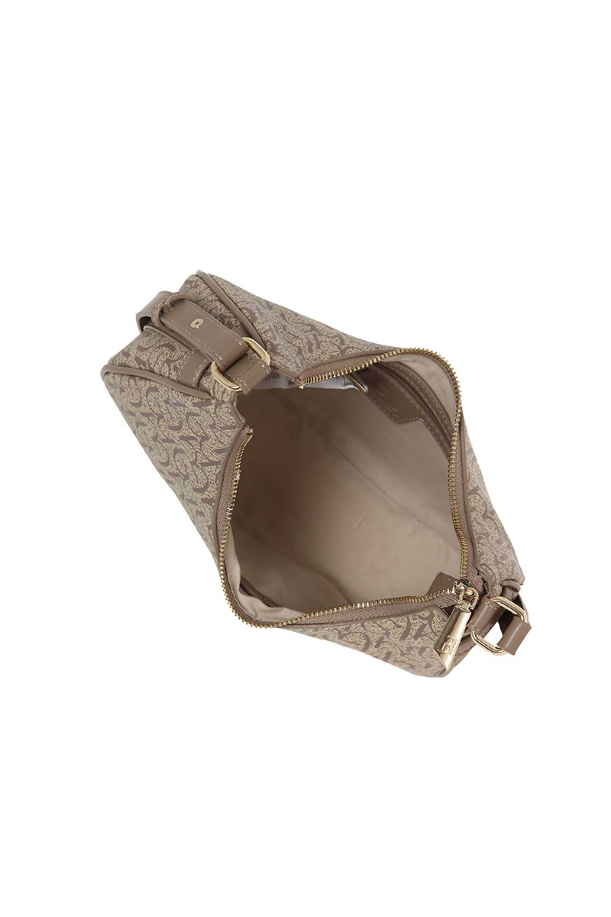 By Byblos γυναικεία τσάντα hobo "Notredame" - BYBS64A03 Μπεζ φωτογραφία