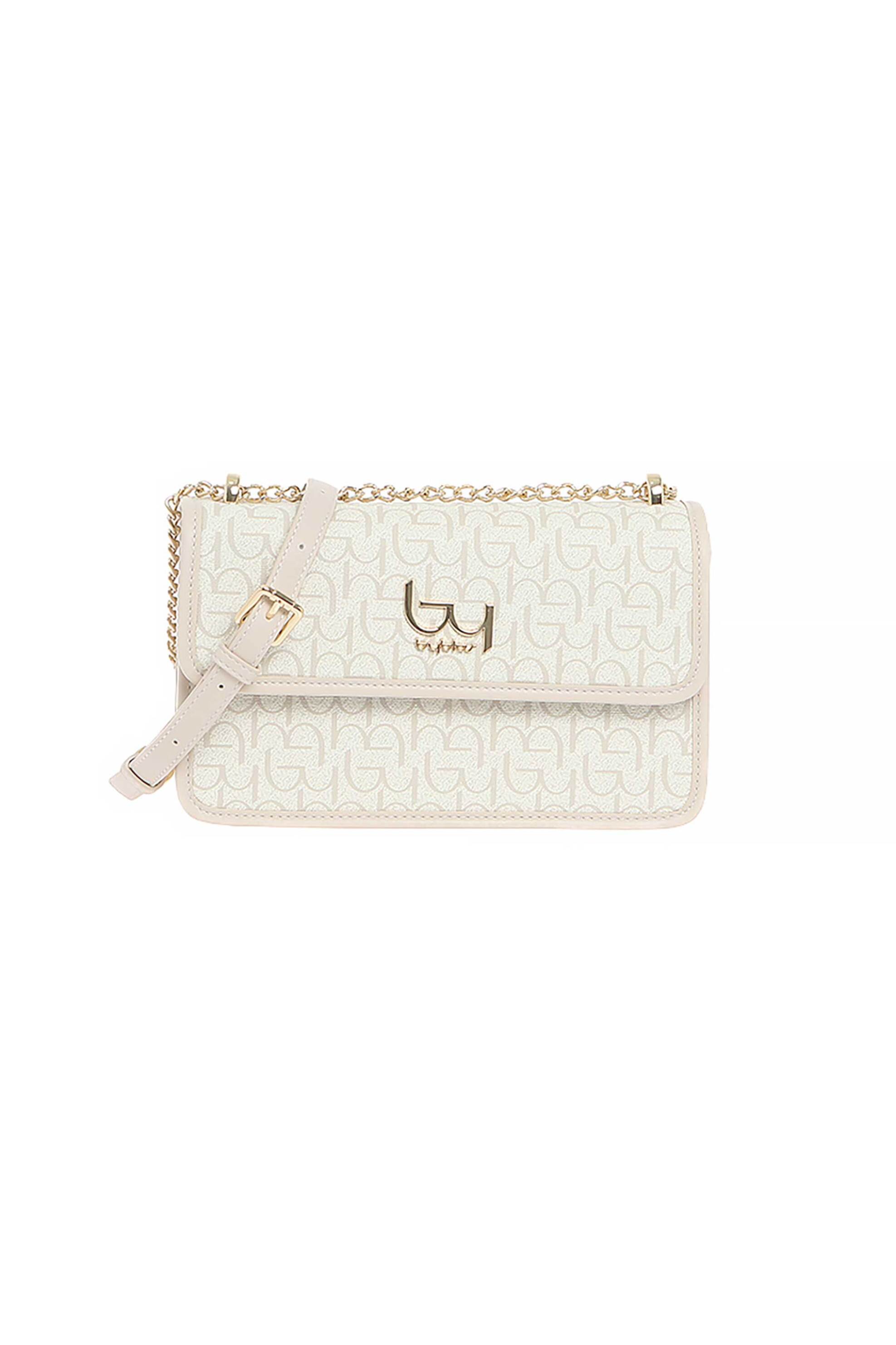 By Byblos γυναικεία τσάντα ώμου/crossbody "Notredame" - BYBS64A06 Εκρού
