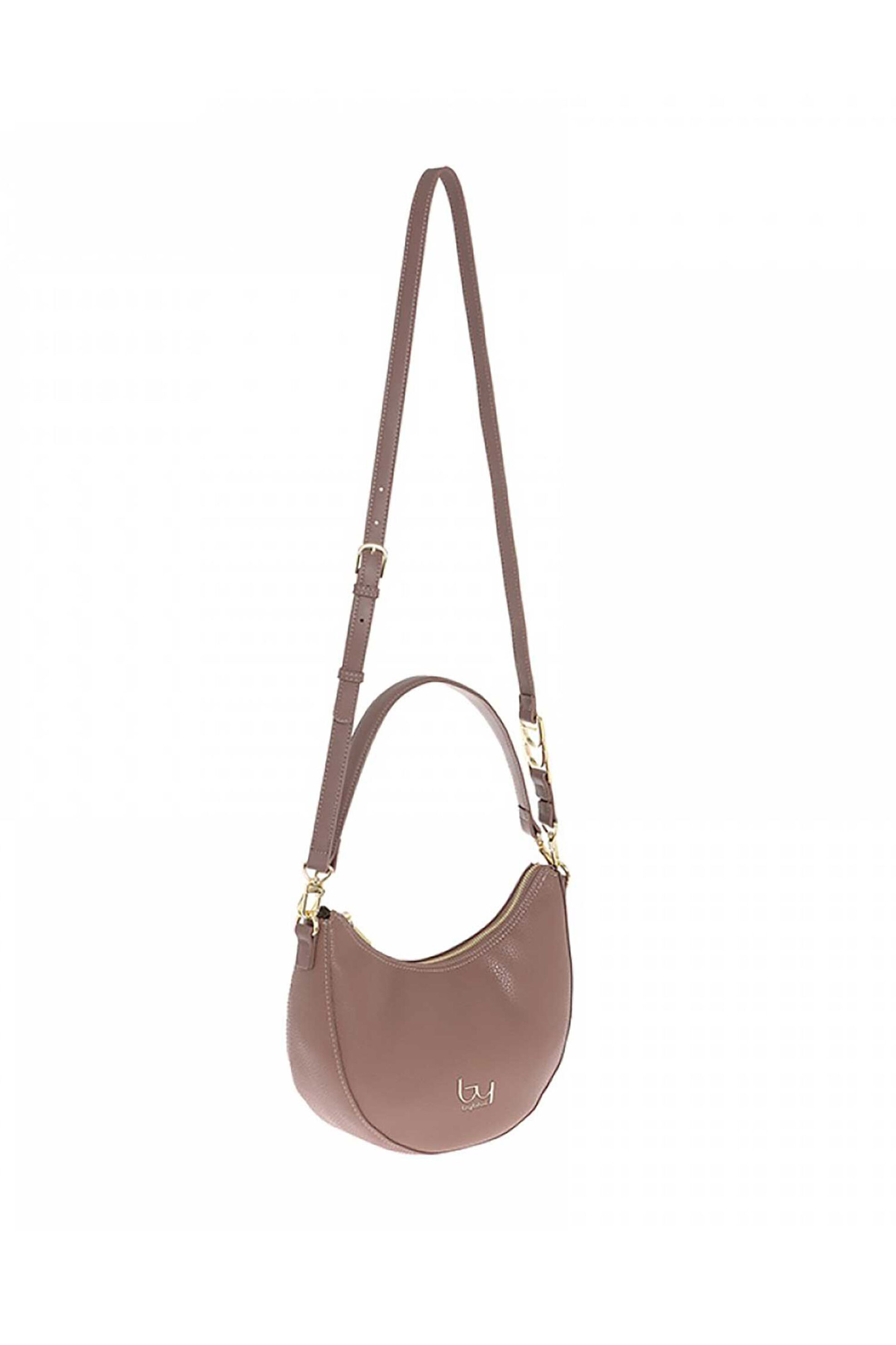 By Byblos γυναικεία τσάντα hobo "Naos" - BYBS33B10 Καφέ Ανοιχτό φωτογραφία