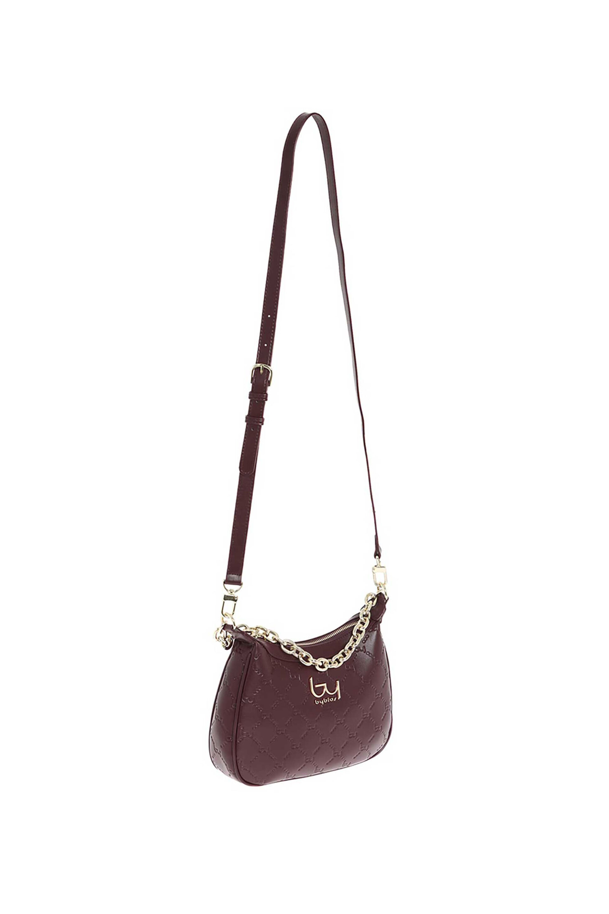 By Byblos γυναικεία τσάντα crossbody "Ivy" - BYBS68B04 Μπορντό φωτογραφία