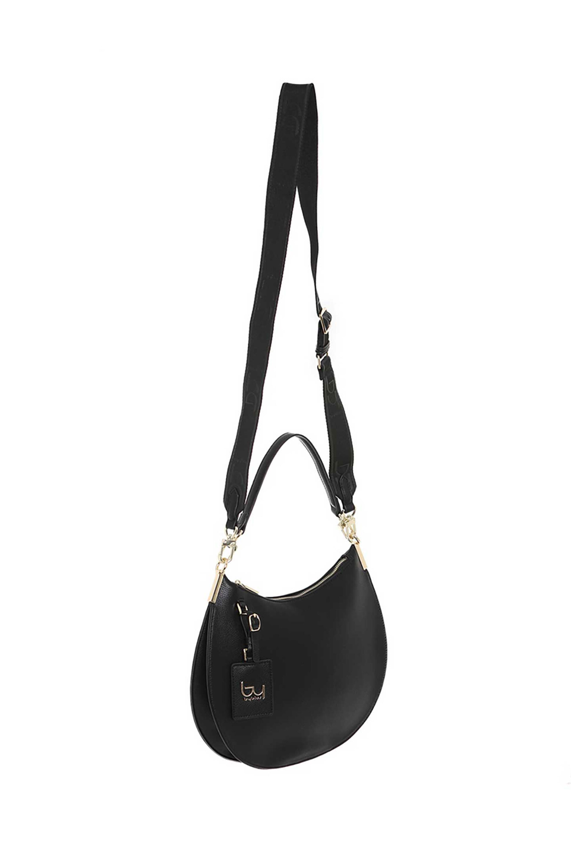 By Byblos γυναικεία τσάντα hobo "Arabella" - BYBS54B05 Μαύρο φωτογραφία