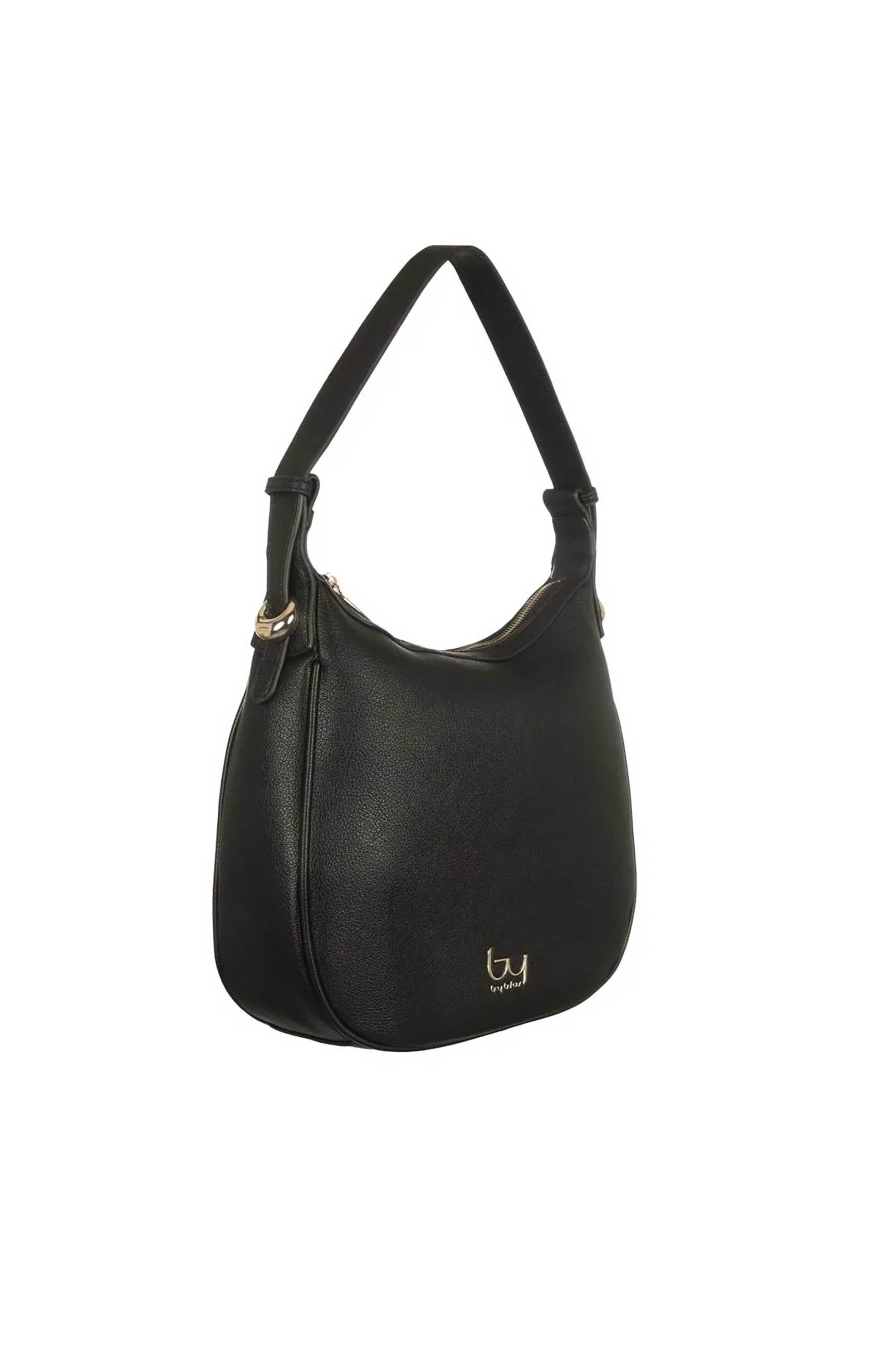 By Byblos γυναικεία τσάντα hobo "Meghan" - BYBS61B02 Μαύρο φωτογραφία