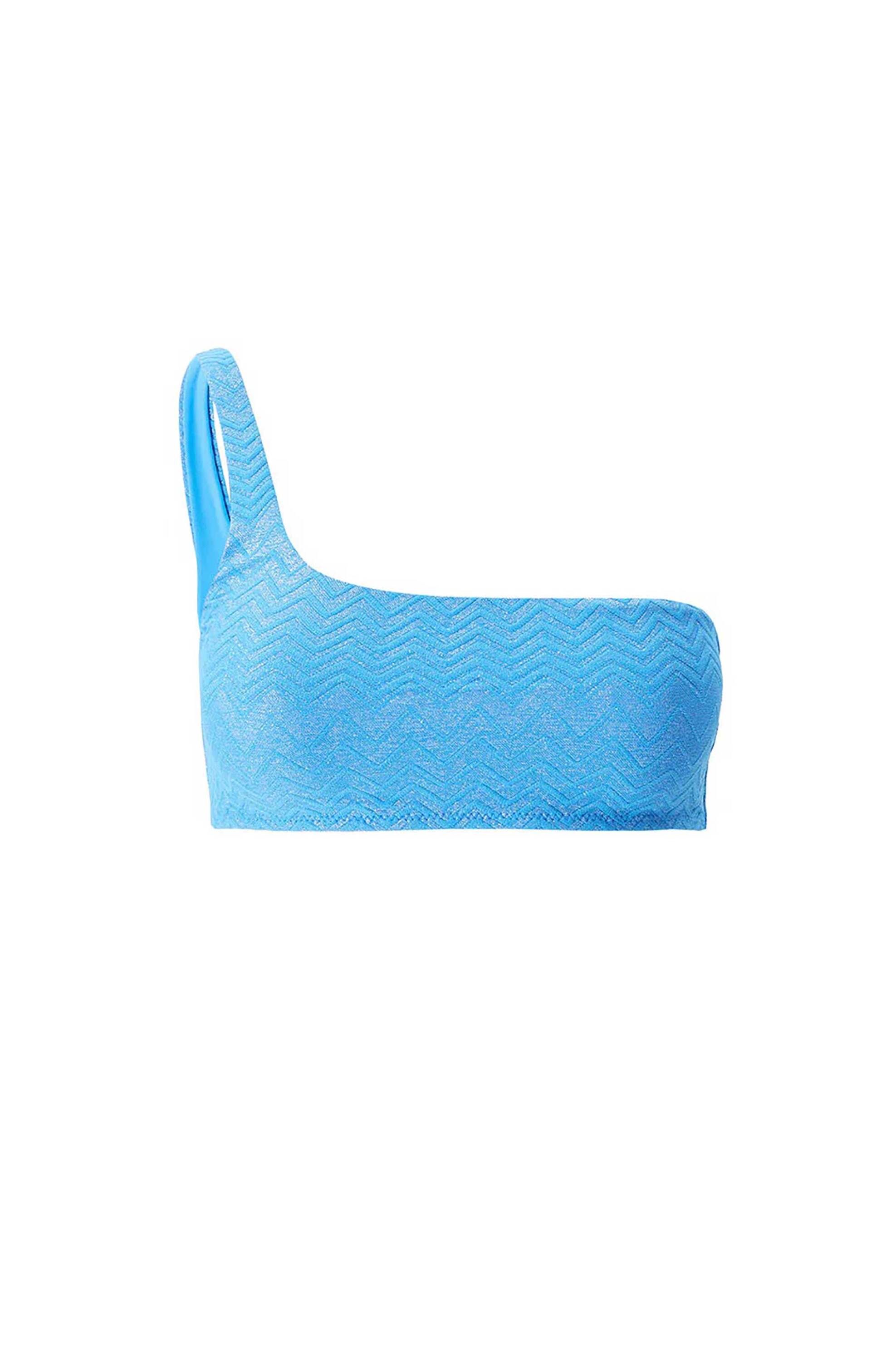 Melissa Odabash γυναικείο μαγιό μπικίνι τοπ "Toulouse Ocean Zigzag" - Toulouse Top SS-ZIGZG OCN Μπλε