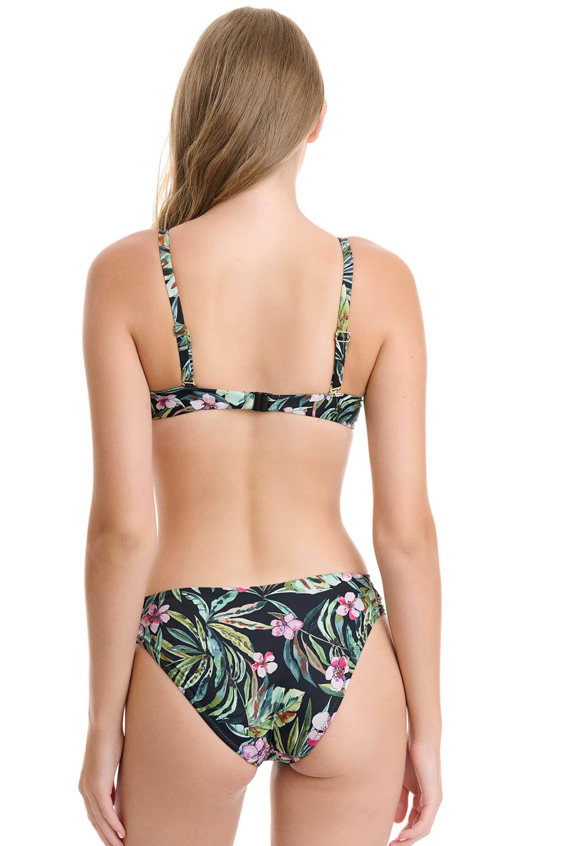 Erka Mare γυναικείο μπικίνι σλιπ με floral print - 50515 Πολύχρωμο φωτογραφία