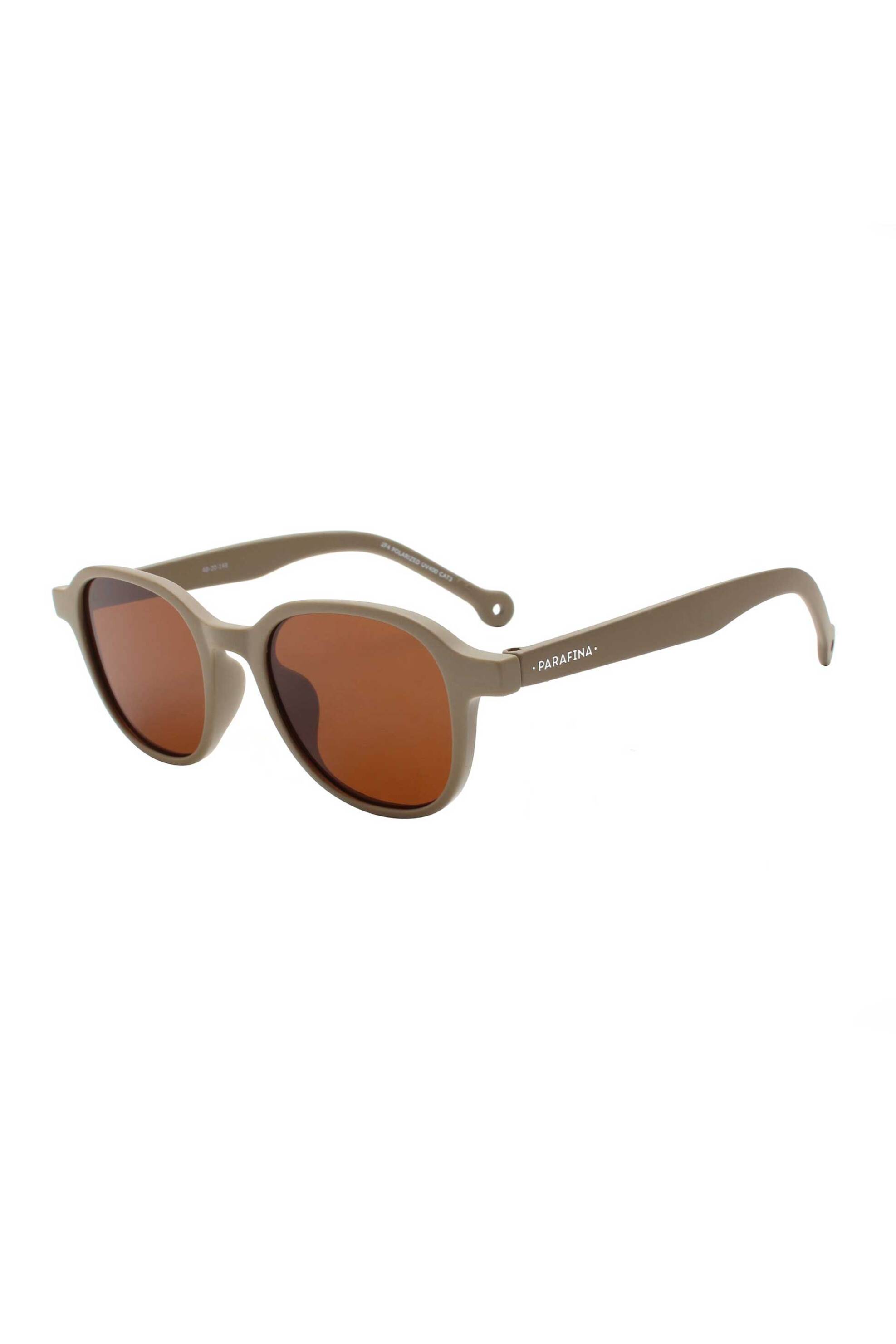 Parafina unisex γυαλιά ηλίου "Luna" - S25-LUN-CML-RCM Μπεζ φωτογραφία