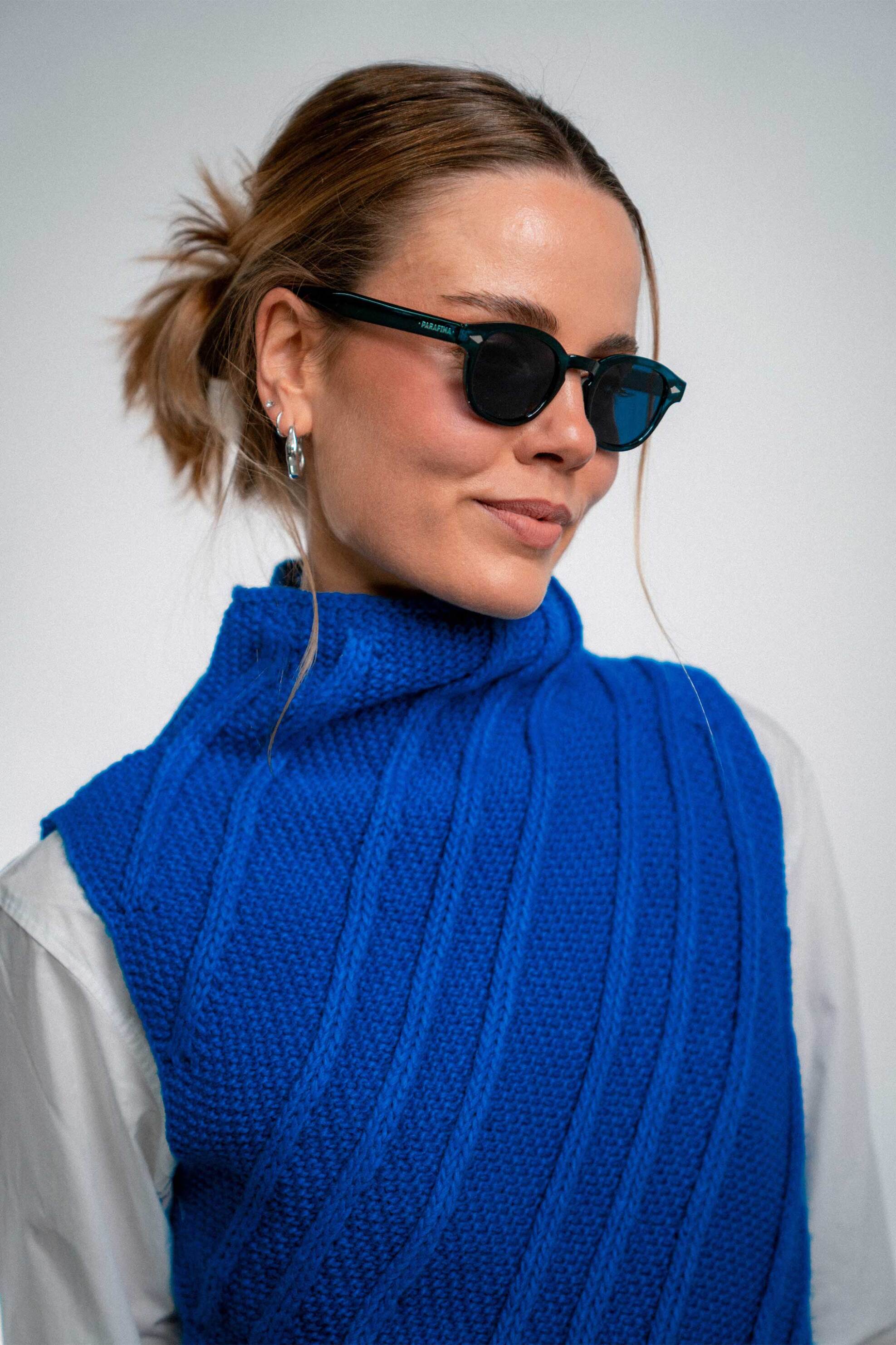 Parafina unisex γυαλιά ηλίου "Montana" - S26-MNT-KBL-BLE/SS26 Μπλε φωτογραφία