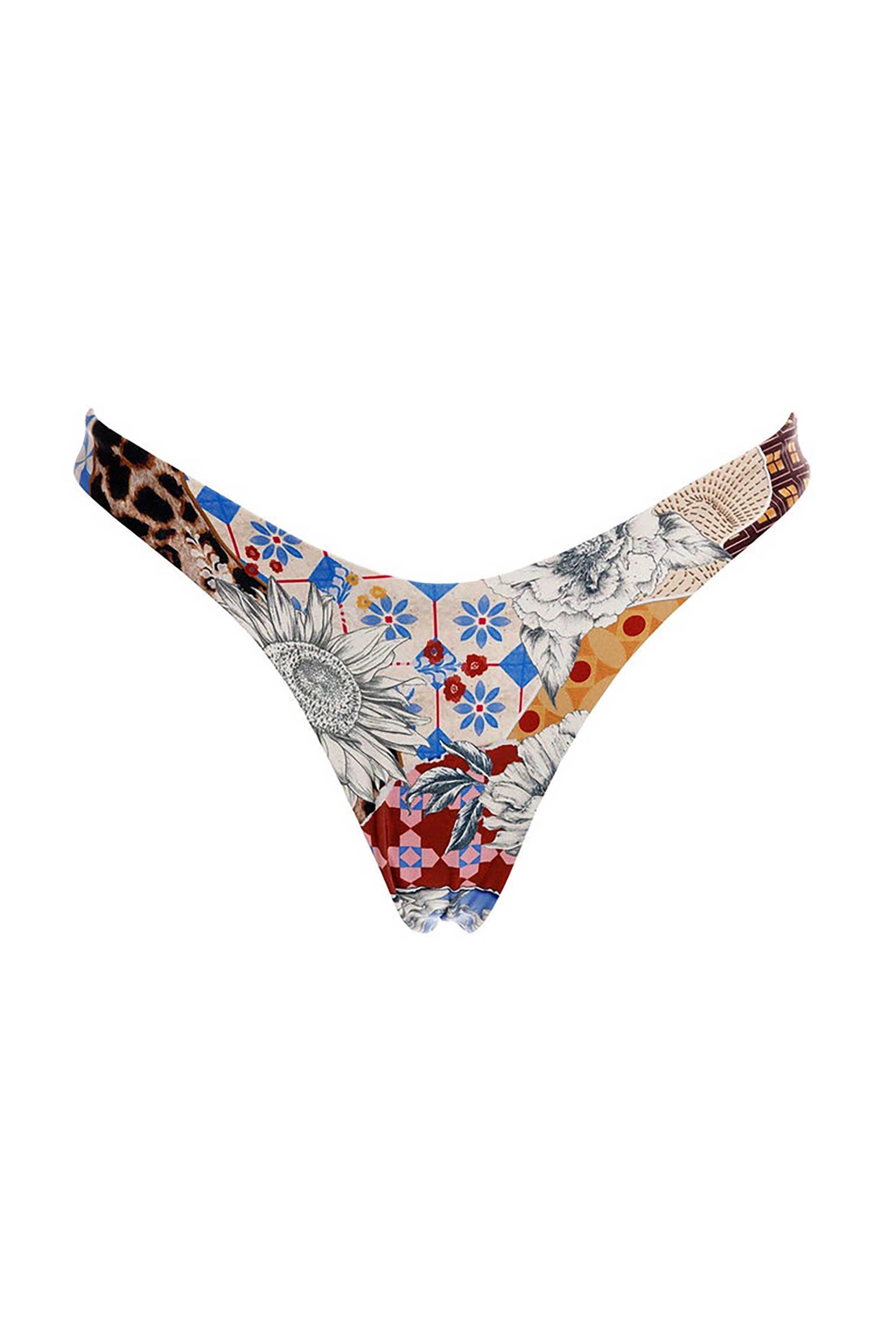 Agua Bendita γυναικείο μαγιό μπικίνι σλιπ "Avy" - 19330-MULTICOLOR Πολύχρωμο φωτογραφία