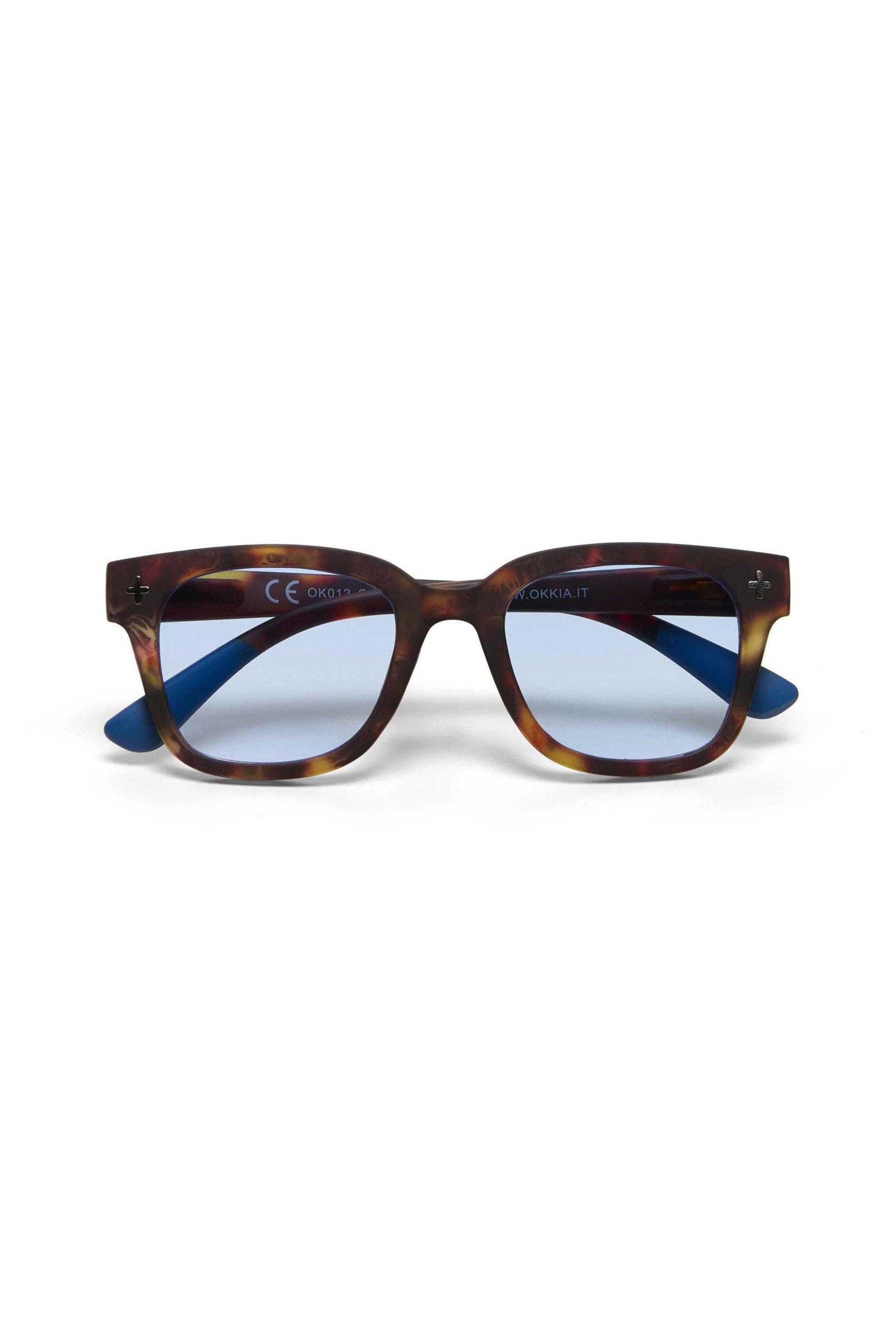 OKKIA OKKIA unisex γυαλιά ηλίου "Giovanni" - OK012CH-BL Καφέ