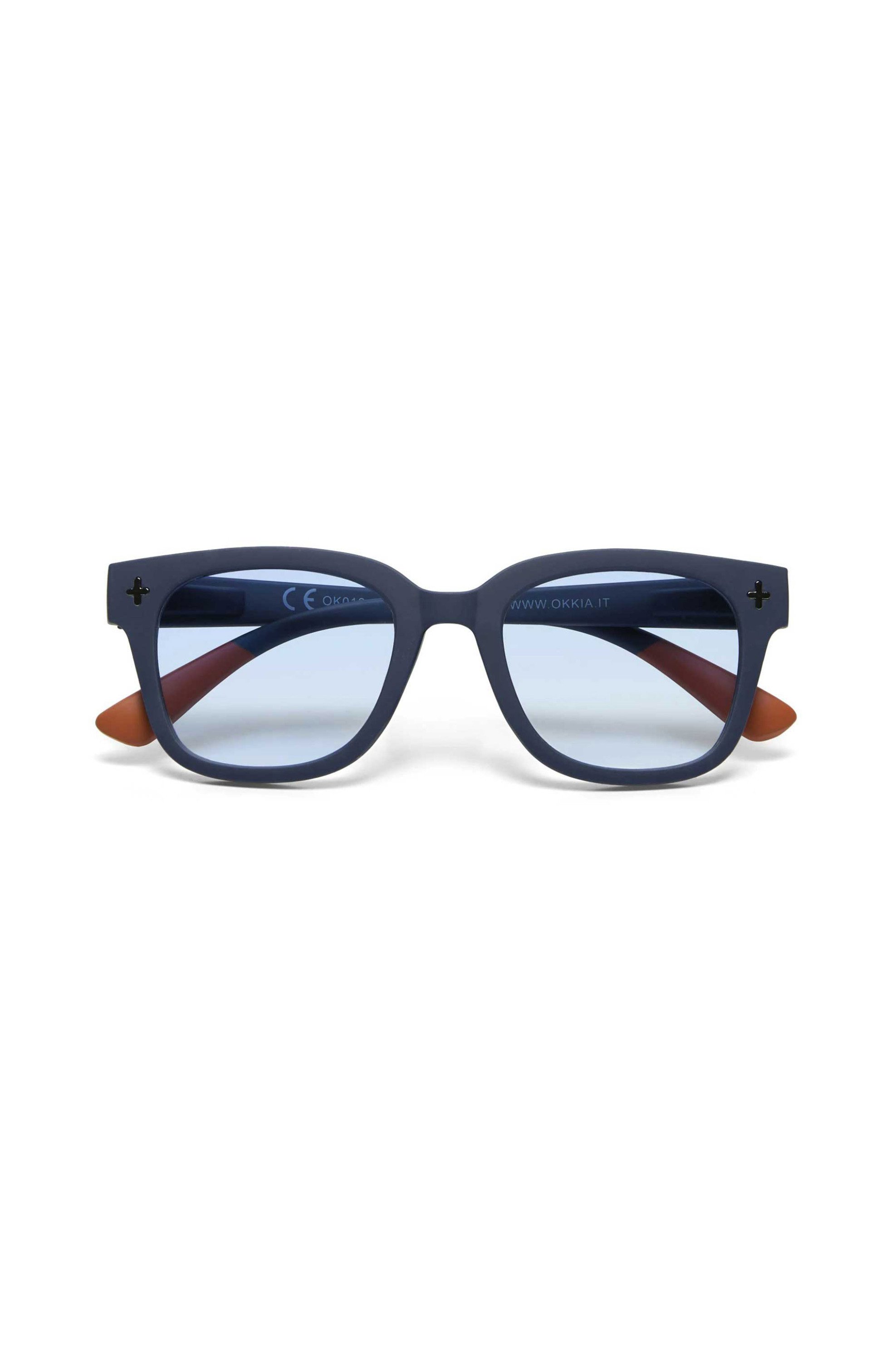 OKKIA OKKIA unisex γυαλιά ηλίου "Giovanni" - OK012MN-BL Γκρι Γαλάζιο