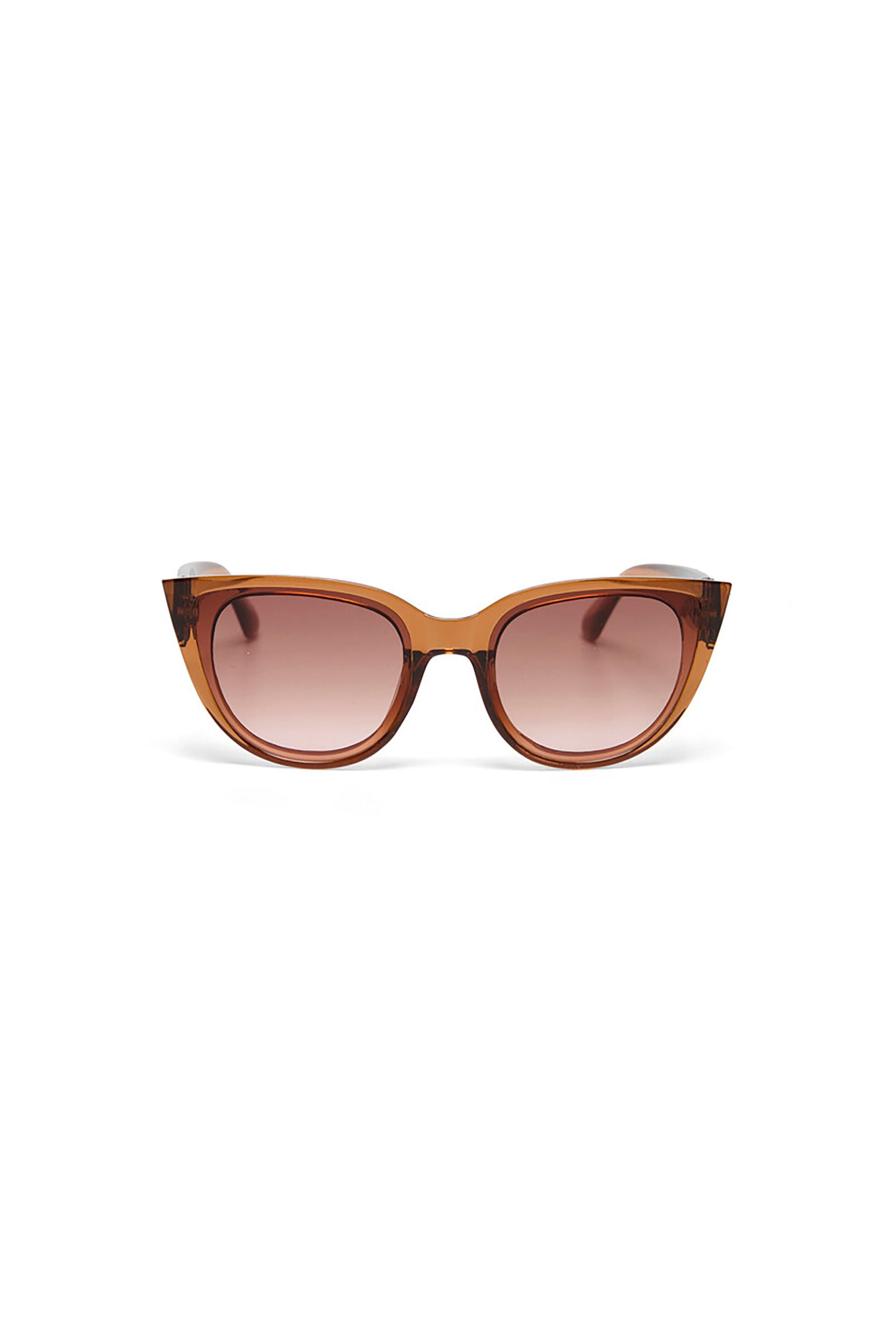 Okkia γυναικεία γυαλιά ηλίου lite cat-eye "Silvia" - OK020-TBR Καφέ Latte