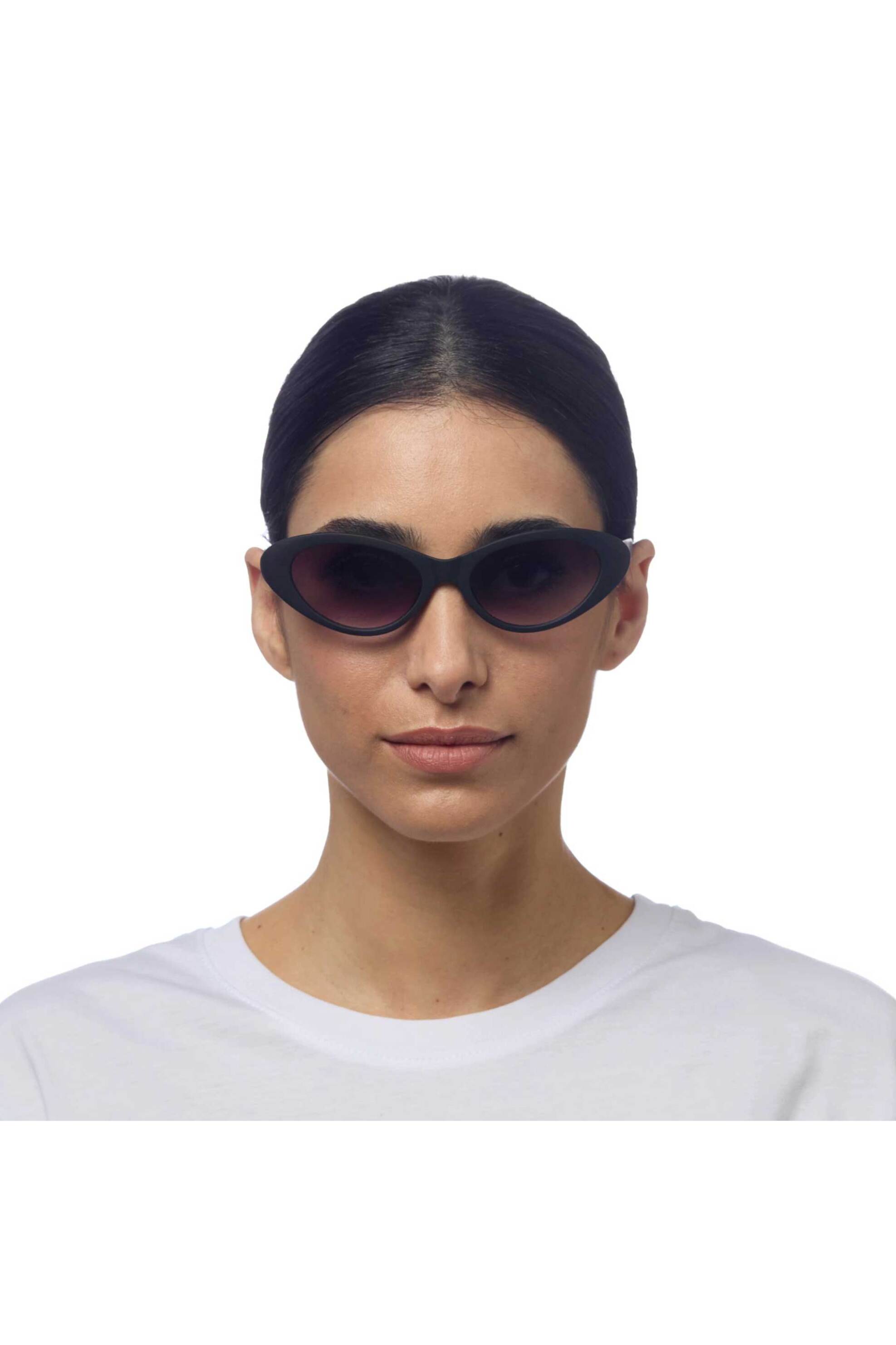 Okkia γυναικεία γυαλιά ηλίου cat eye "Lina" - OK029-BK Μαύρο