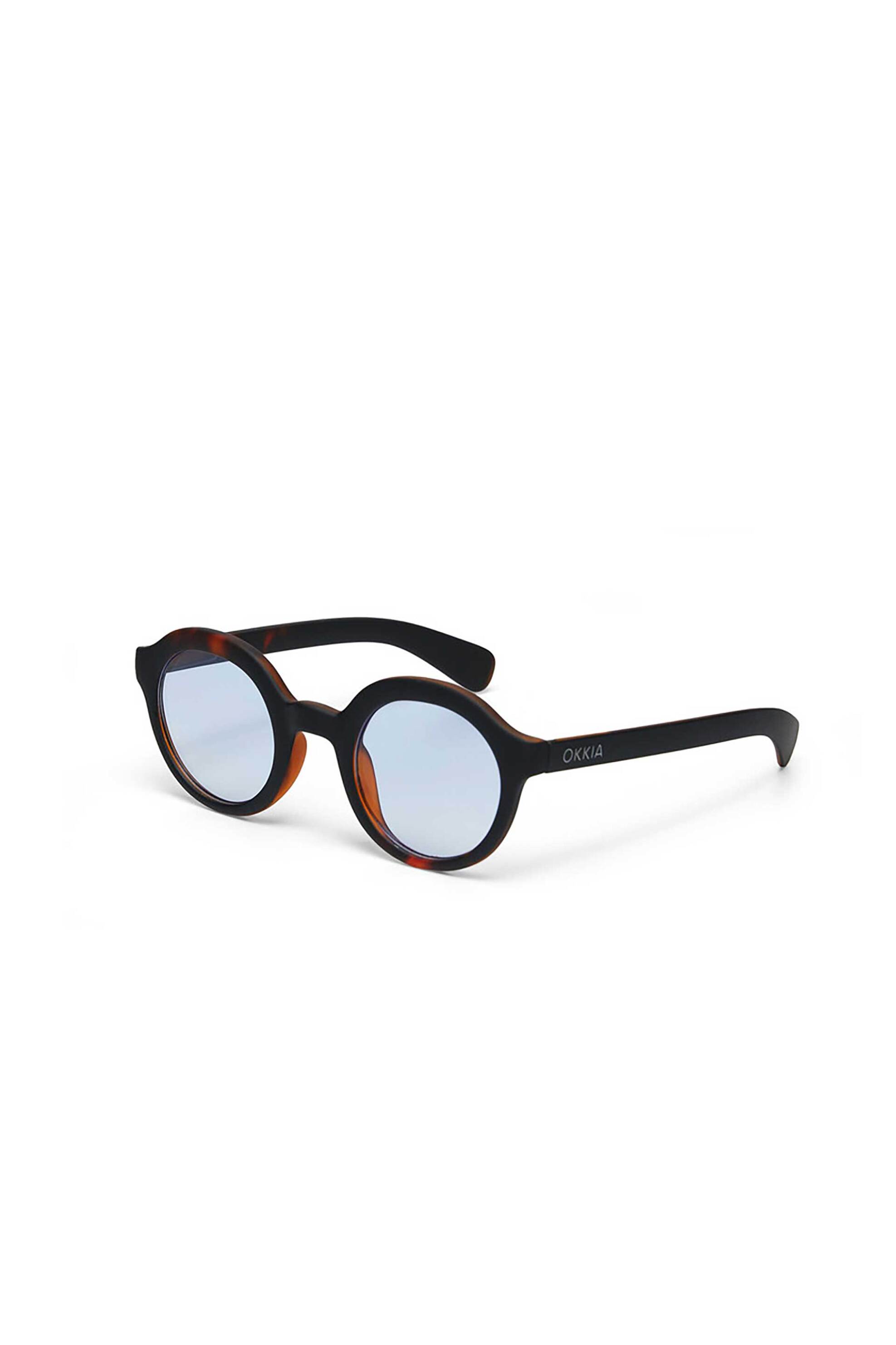Okkia unisex γυαλιά ηλίου "Lauro" - OK031B3H-BL Μαύρο