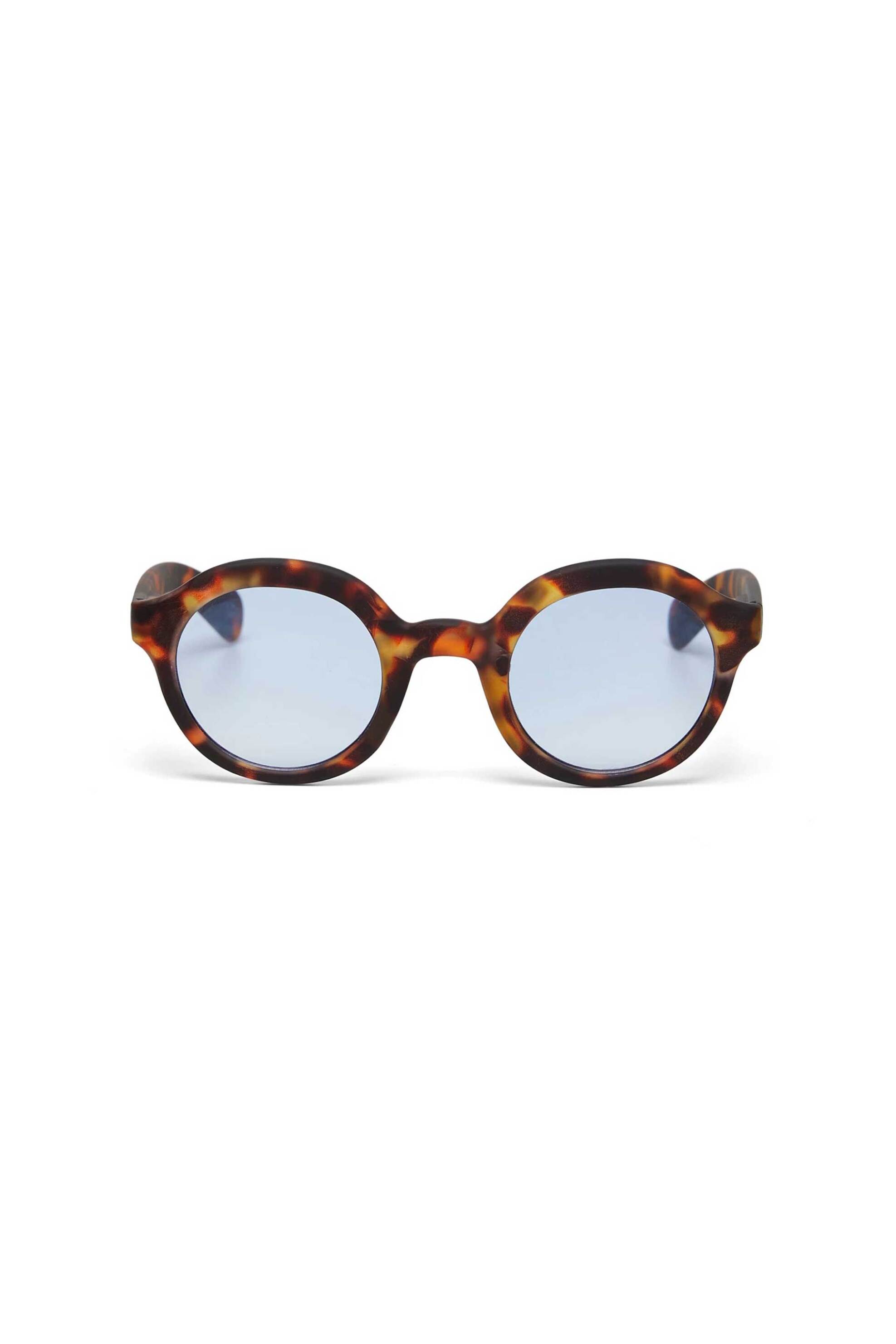 OKKIA unisex γυαλιά ηλίου στρογγυλά "Lauro" - OK031CH-BL Καφέ φωτογραφία
