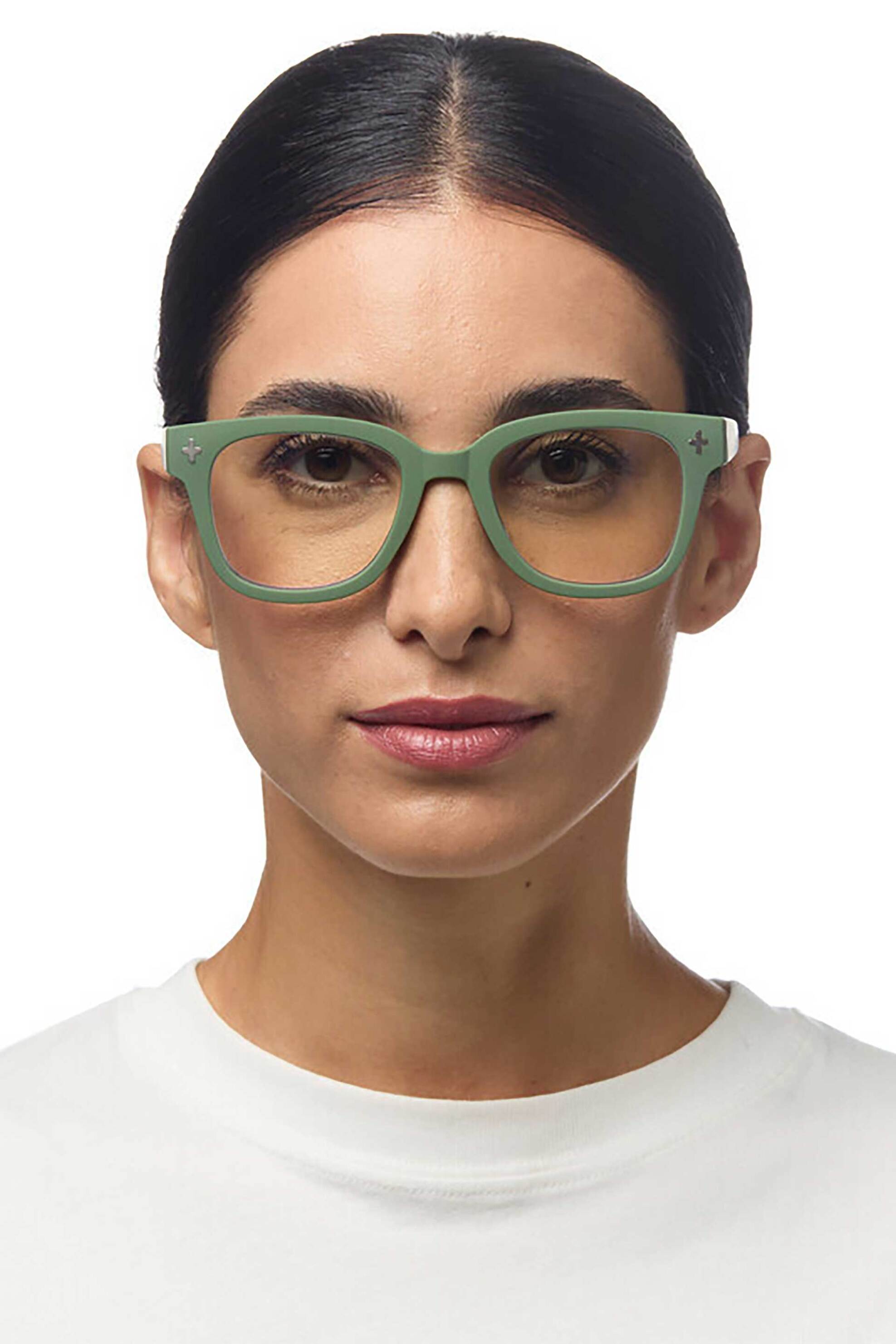 Okkia unisex γυαλιά πρεσβυωπίας "Giovanni" - OK017GR-1.00 Λαδί φωτογραφία