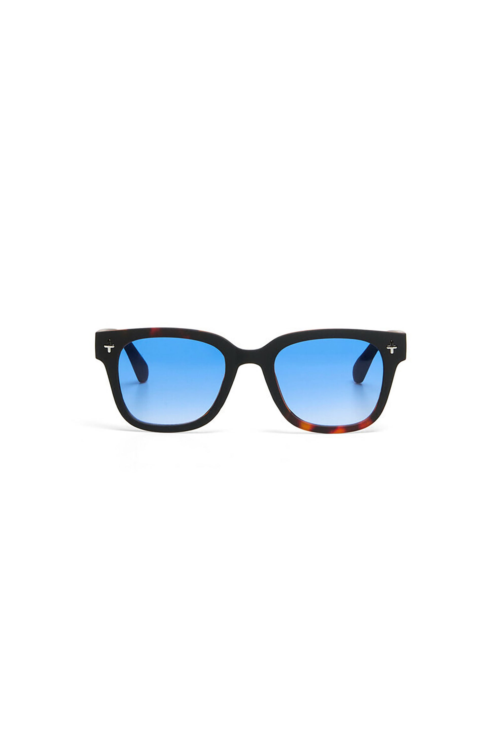Okkia unisex γυαλιά ηλίου "Giovanni" - OK012B3H-BL Μαύρο - Καφέ