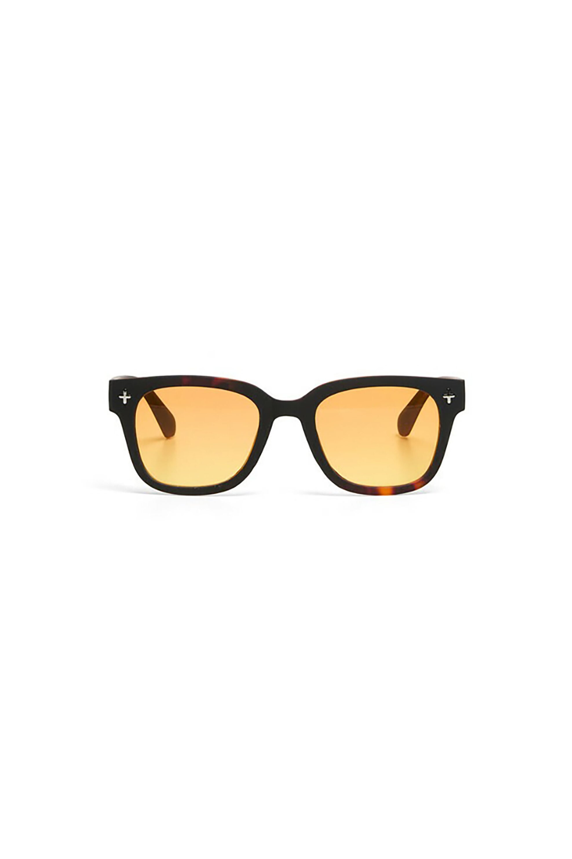 Okkia unisex γυαλιά ηλίου "Giovanni" - OK012B3H-YE Μαύρο - Χρυσό