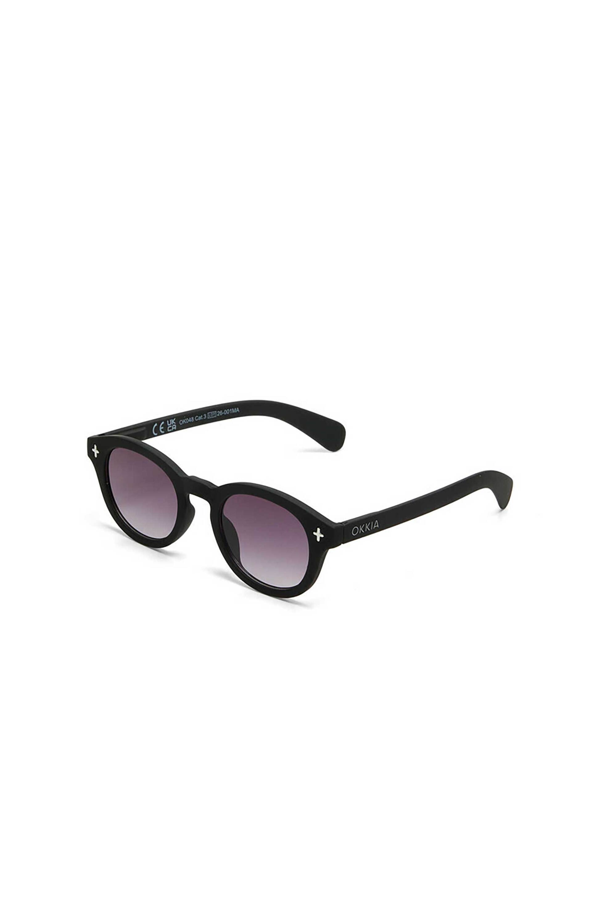 Okkia unisex γυαλιά ηλίου "Milano" - OK048-BK Μαύρο