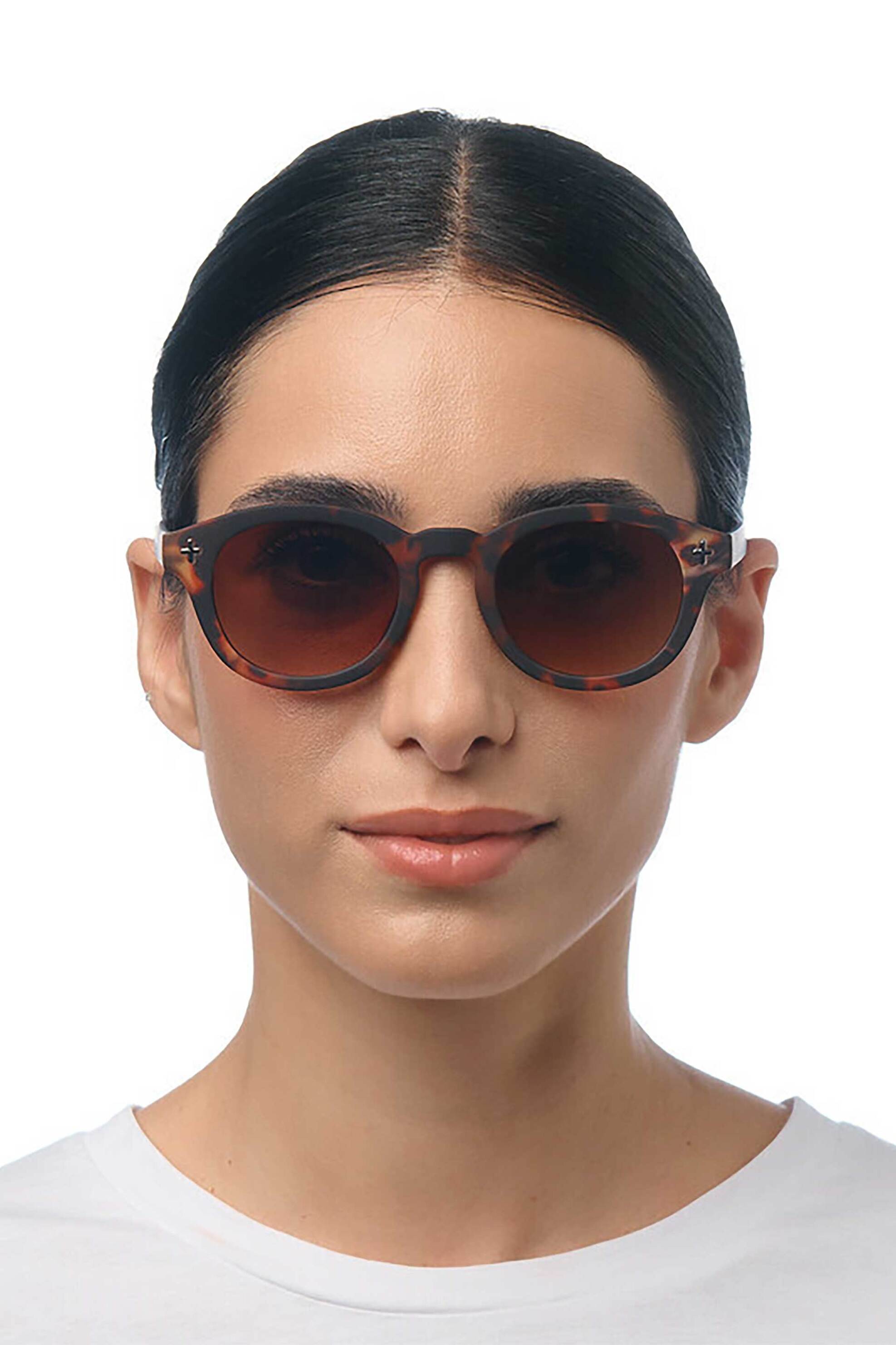 Okkia unisex γυαλιά ηλίου "Milano" - OK048-CH Καφέ