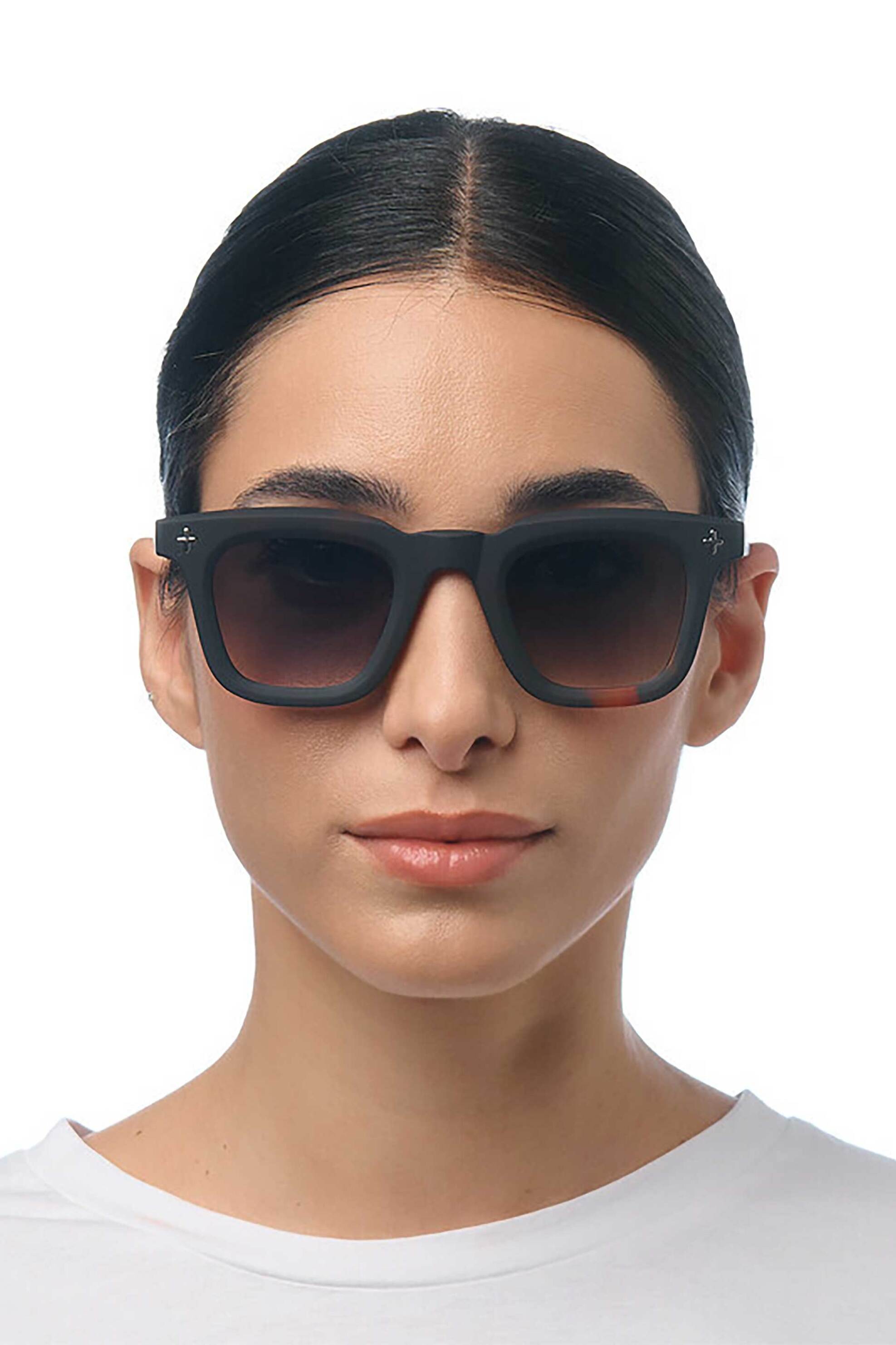 Okkia unisex γυαλιά ηλίου "Firenze" - OK068B3H-GR Μαύρο - Καφέ