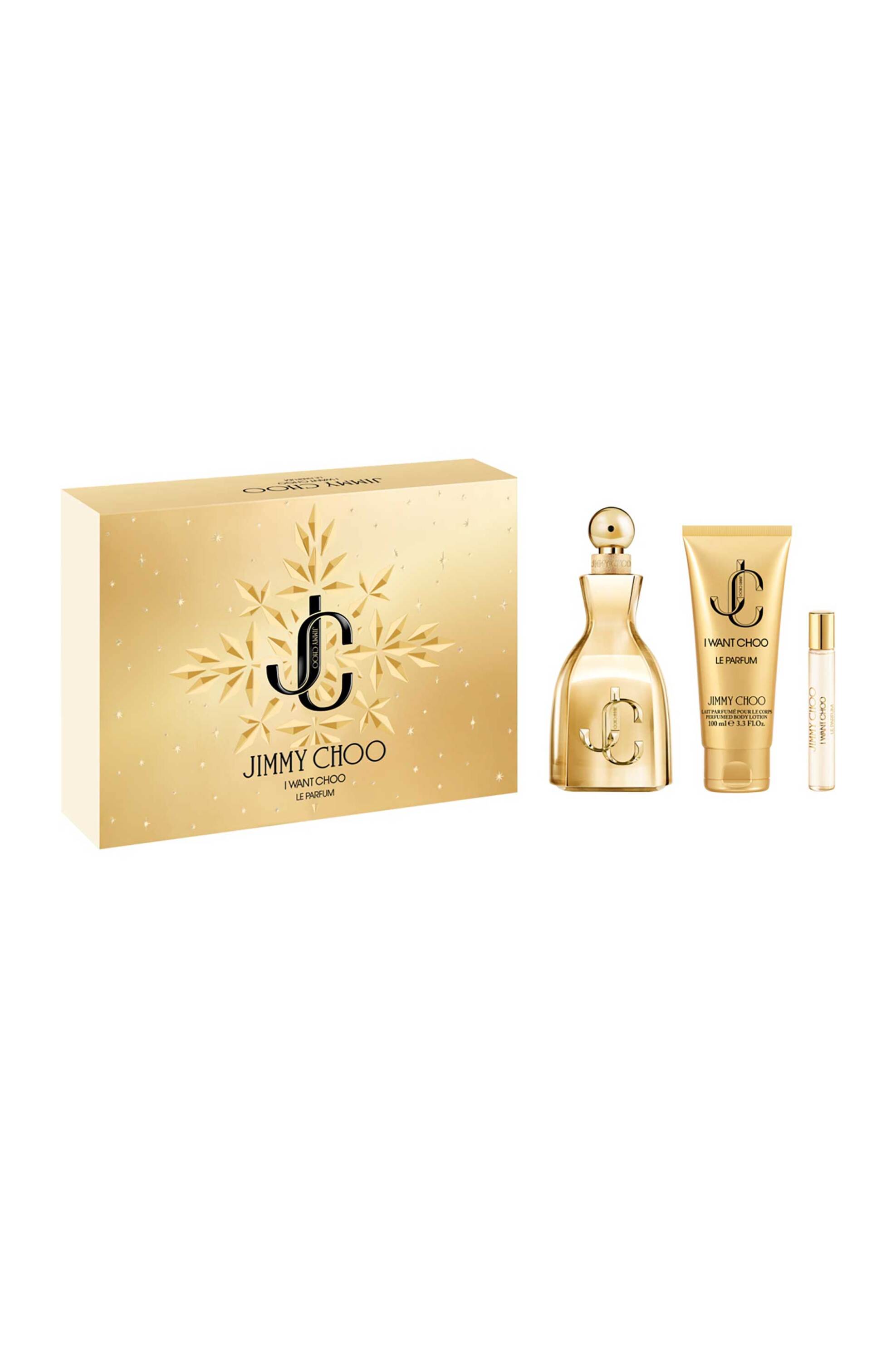 Jimmy Choo I Want Choo Le Parfum Set Eau de Parfum 100 ml + 7,5 ml + Body Lotion 100 ml