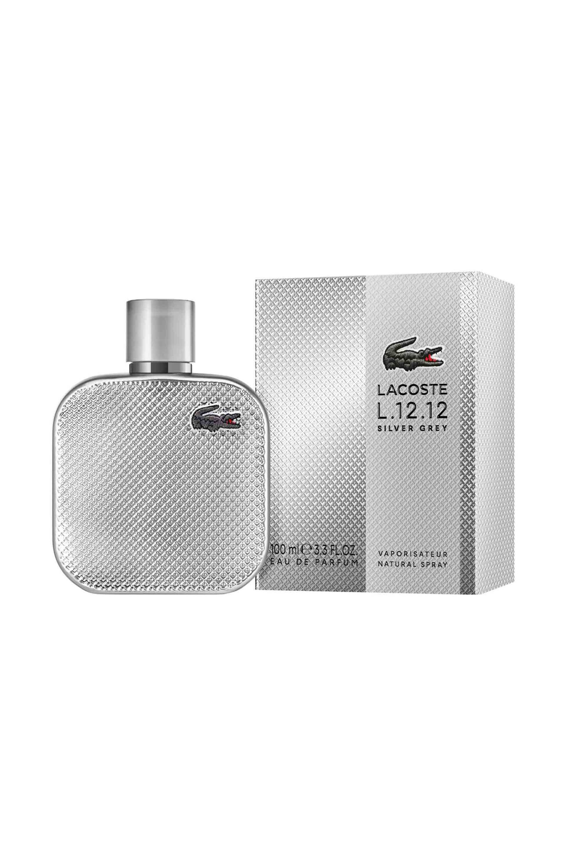 LACOSTE FRAGRANCES Lacoste L.12.12 Silver Grey Eau de Parfum - 5LC018A01