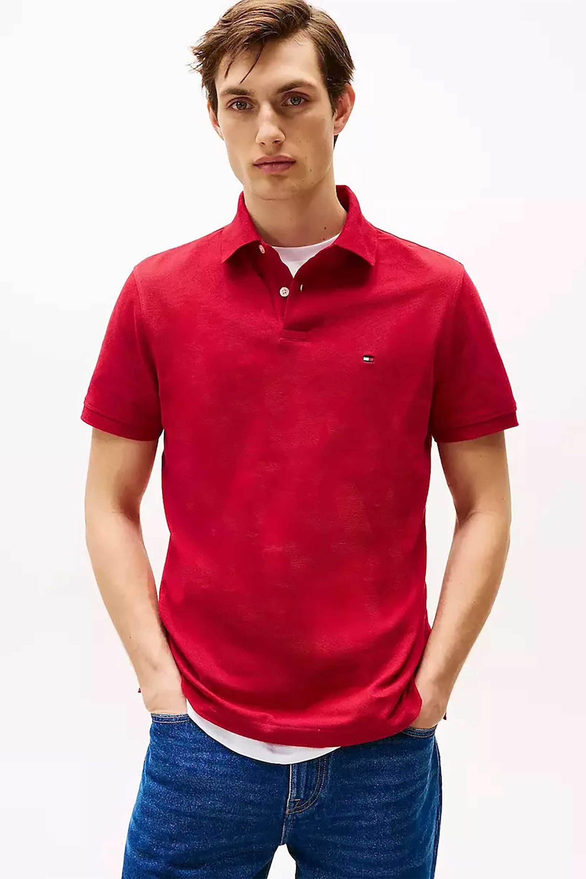 Ανδρικές μπλούζες tommy hilfiger σε κοκκινο