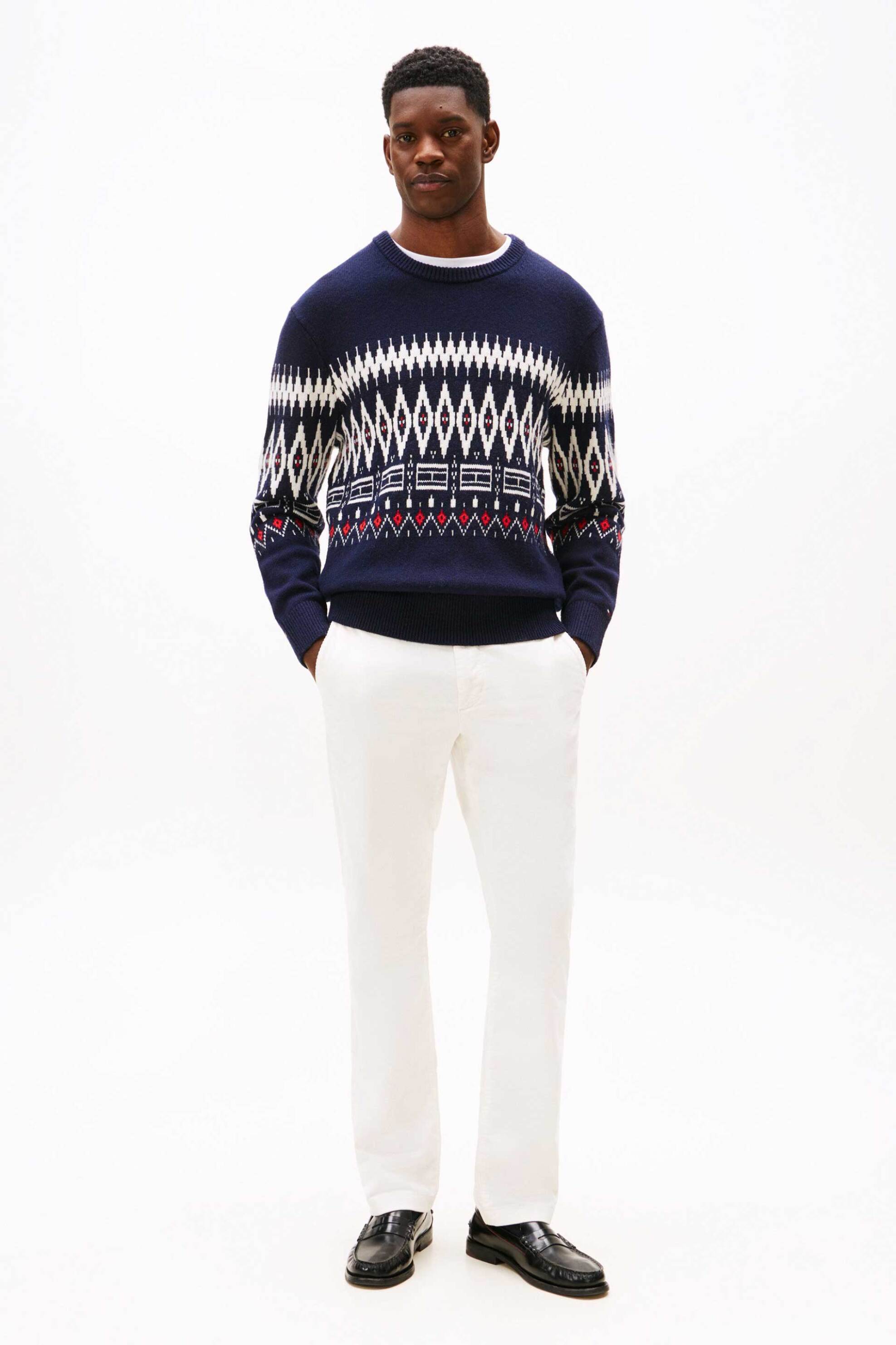 Ανδρικά παντελόνια tommy hilfiger σε λευκο