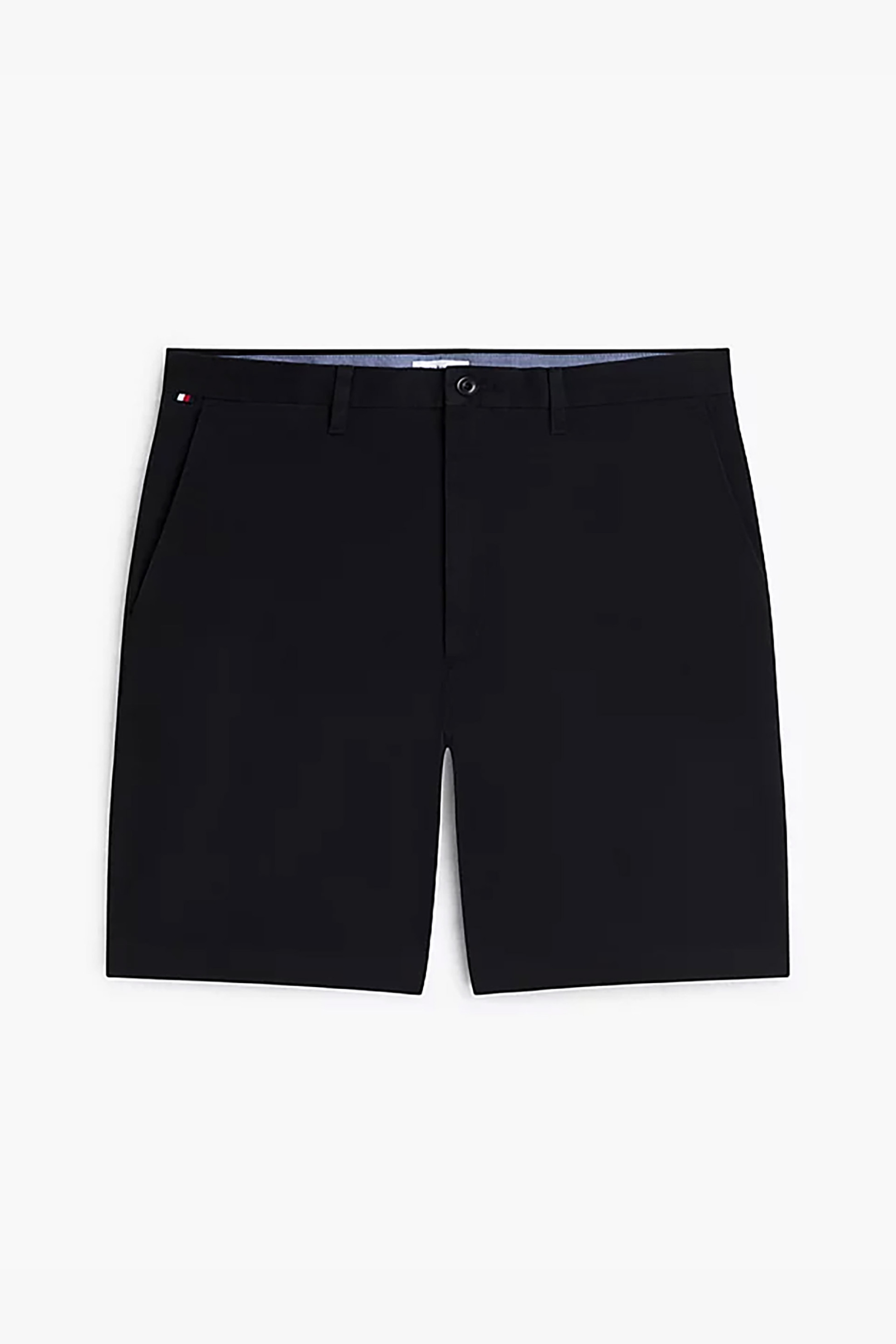 Tommy Hilfiger Ανδρική Βερμούδα Chino Regular Fit - Mw0Mw42352 Μαύρο