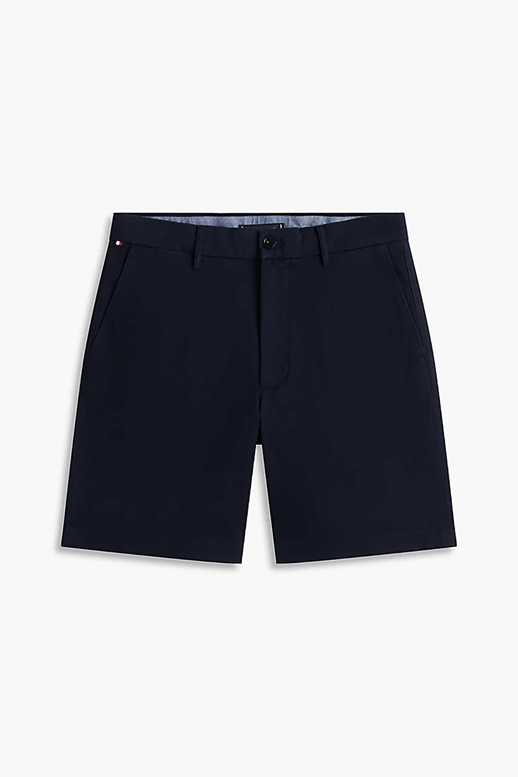 Tommy Hilfiger Ανδρική Βερμούδα Chino Regular Fit - Mw0Mw42352 Σκούρο Μπλε