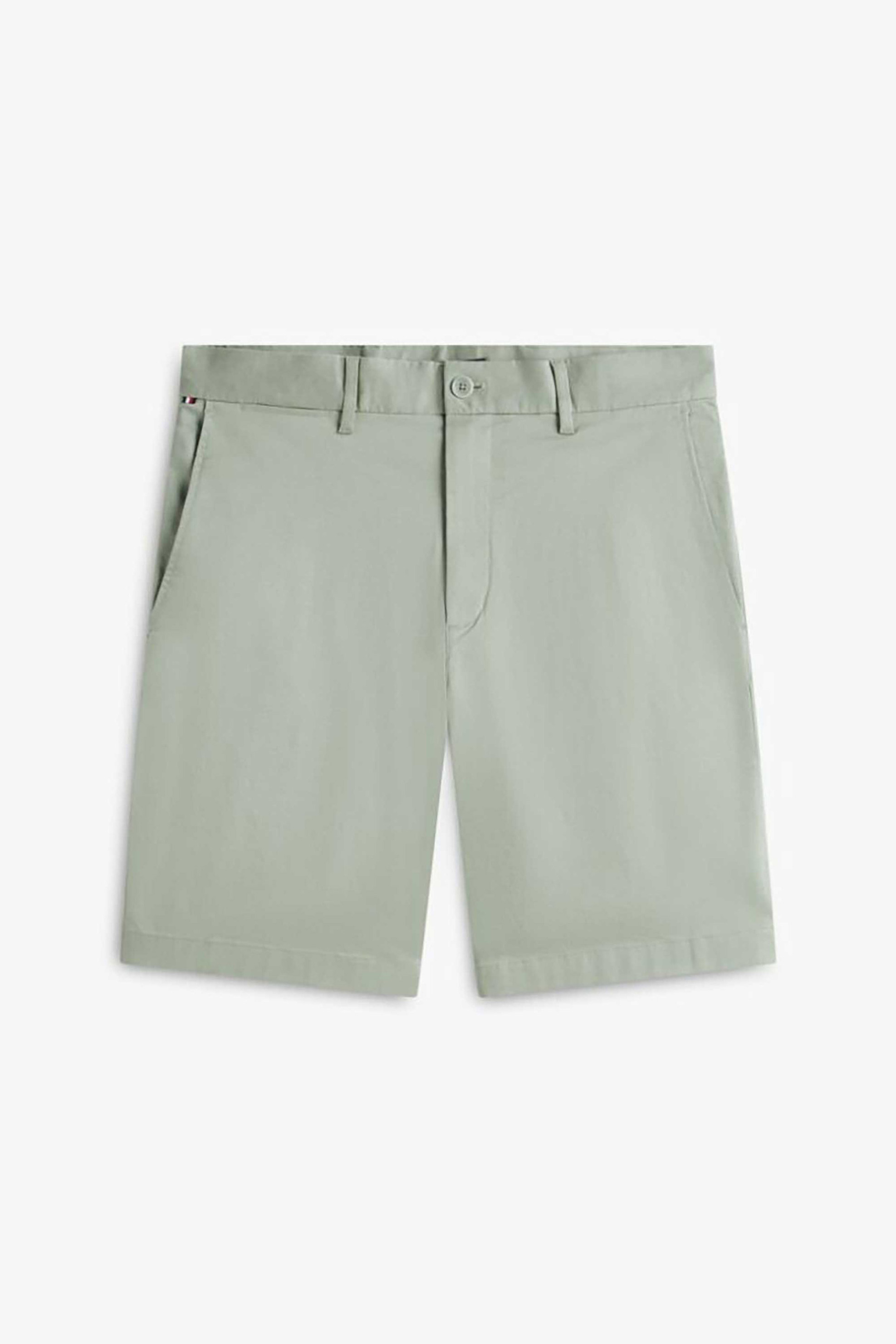Tommy Hilfiger Ανδρική Βερμούδα Chino Slim Fit Denton - Mw0Mw42355 Βεραμάν