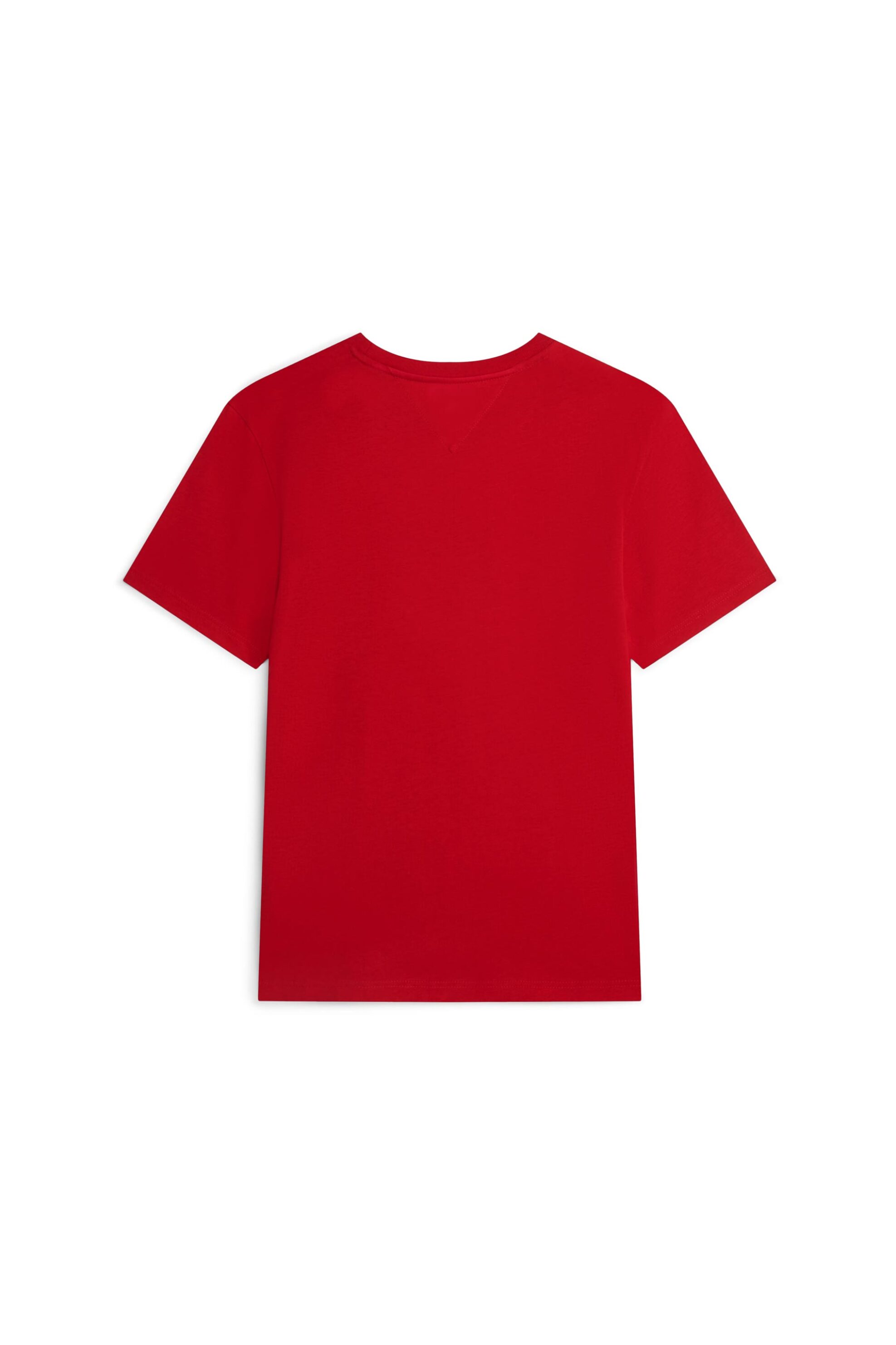 Tommy Hilfiger Ανδρικό T-Shirt με Λογότυπο Regular Fit - Mw0Mw43226 Κόκκινο