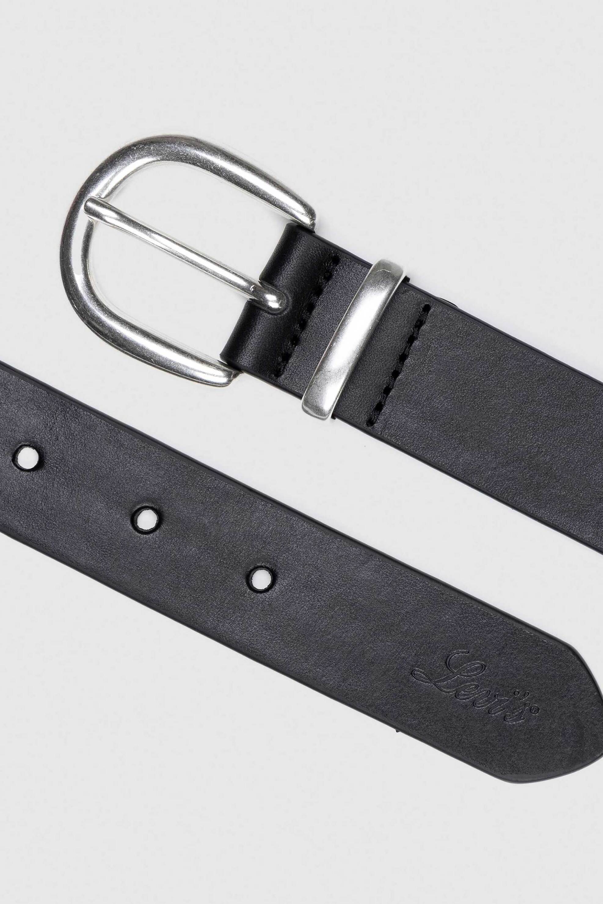 Levi's® γυναικεία ζώνη με μεταλλική αγκράφα "Phoebe" - 000IH0000 Μαύρο φωτογραφία