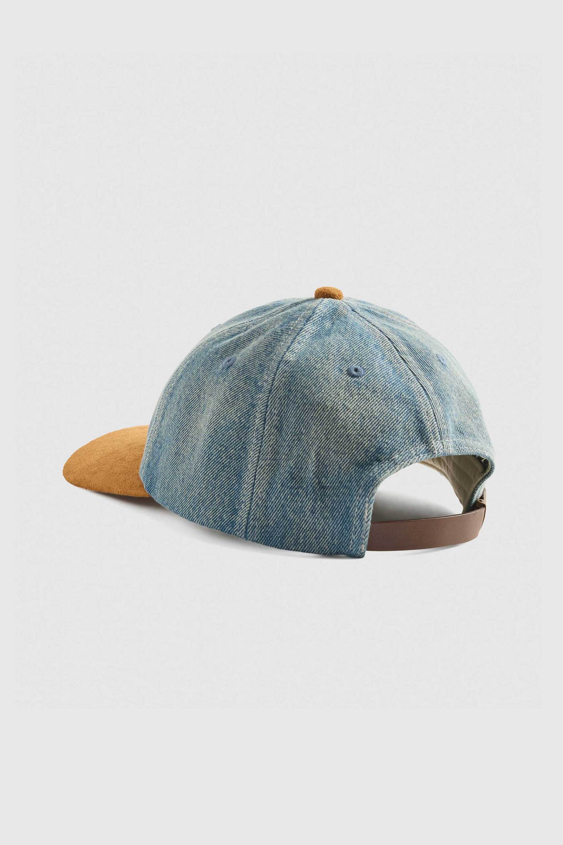 Levi&Apos S Ανδρικό Denim Καπέλο με Contrast Και Λογότυπο Dad Cap - 004Bq0001 Blue