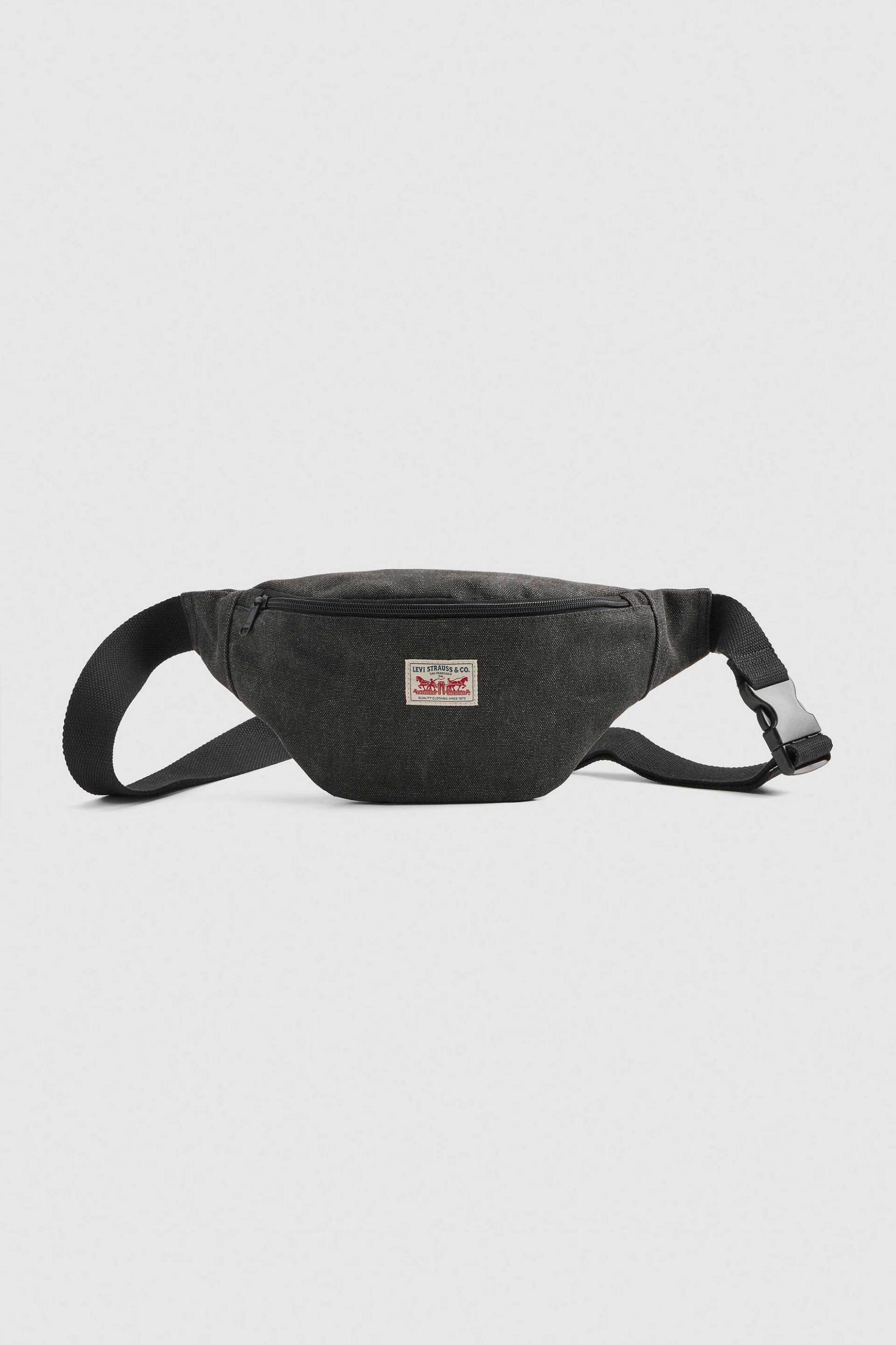 Levi's® ανδρικό τσαντάκι μέσης με logo print "Duboce" - 004C80001 Μαύρο