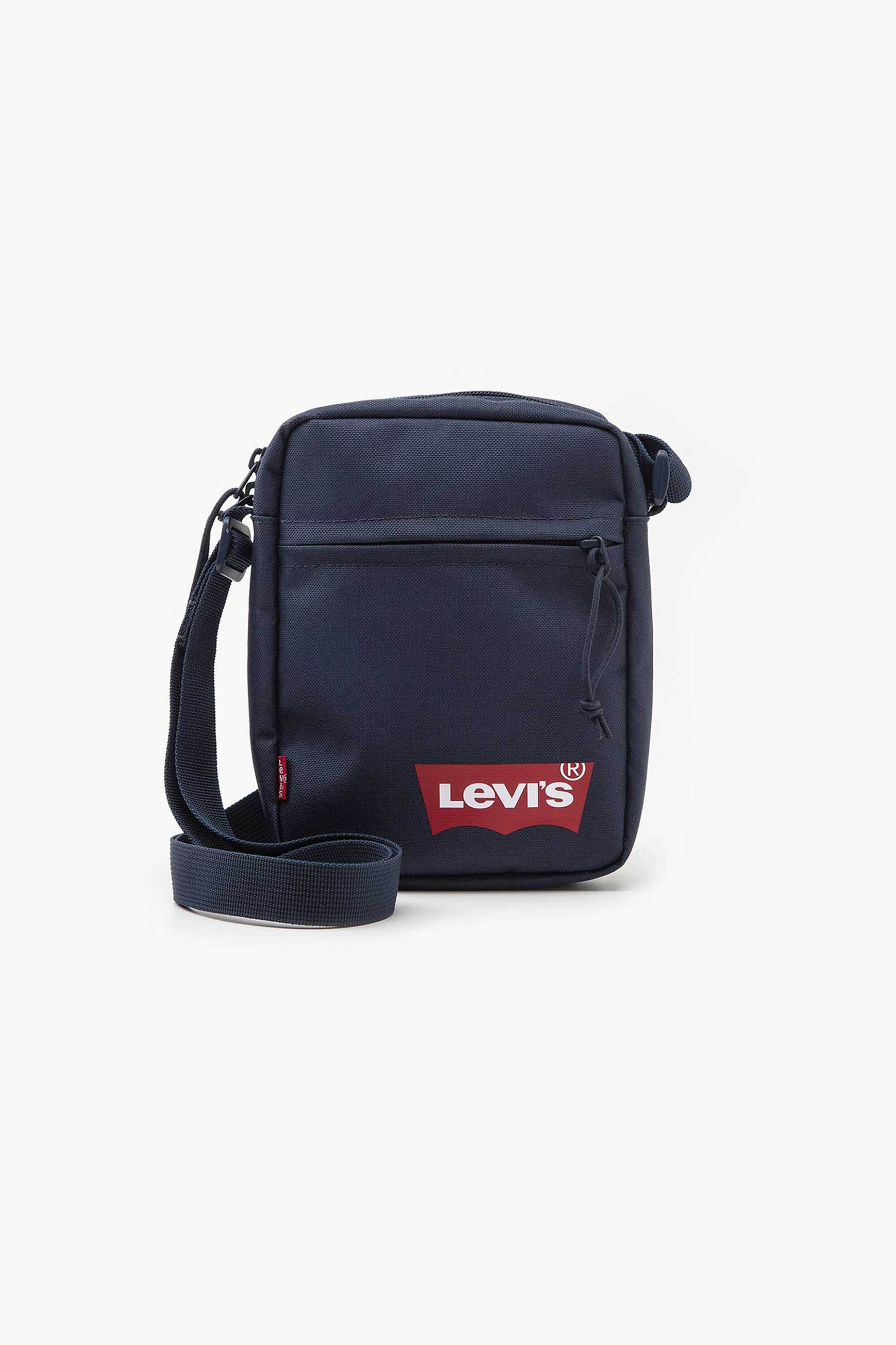 LEVI'S Levi's® ανδρικό mini τσαντάκι crossbody με logo print - 380050124 Σκούρο Μπλε