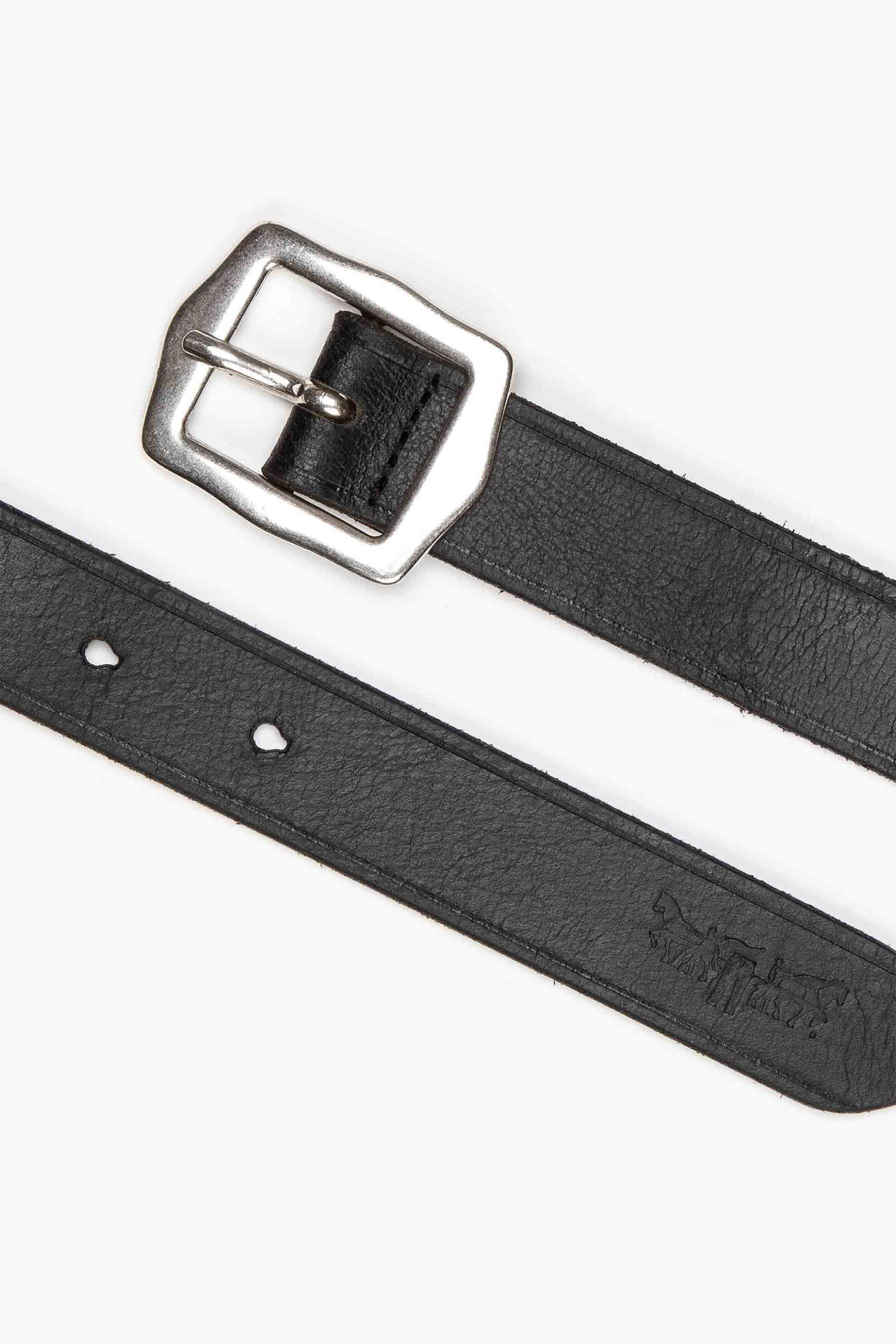 Levi's® γυναικεία δερμάτινη ζώνη "Lux" - D78660001 Μαύρο φωτογραφία