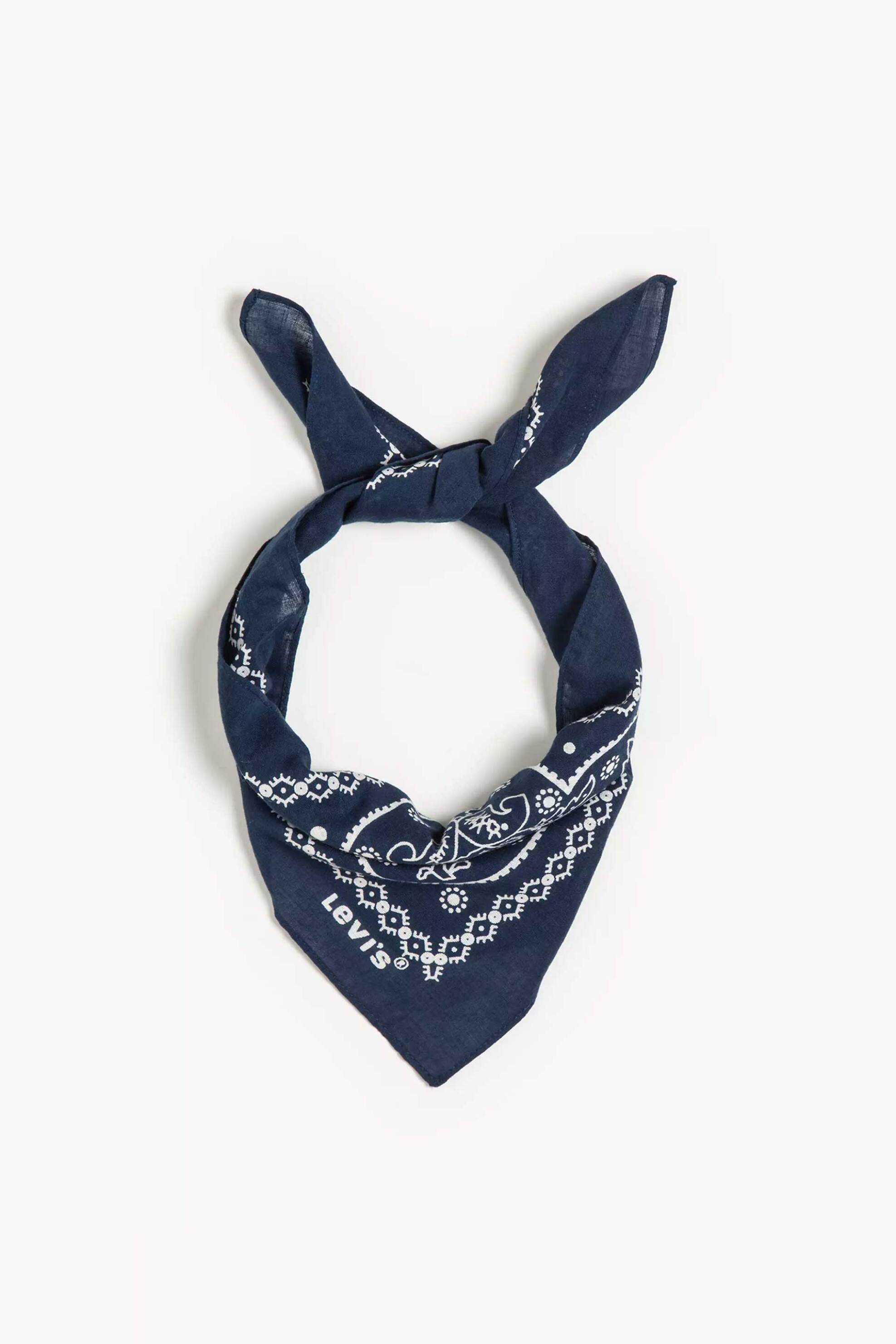 Levi's® unisex μπαντάνα "Paisley" - 771380630 Μπλε Σκούρο