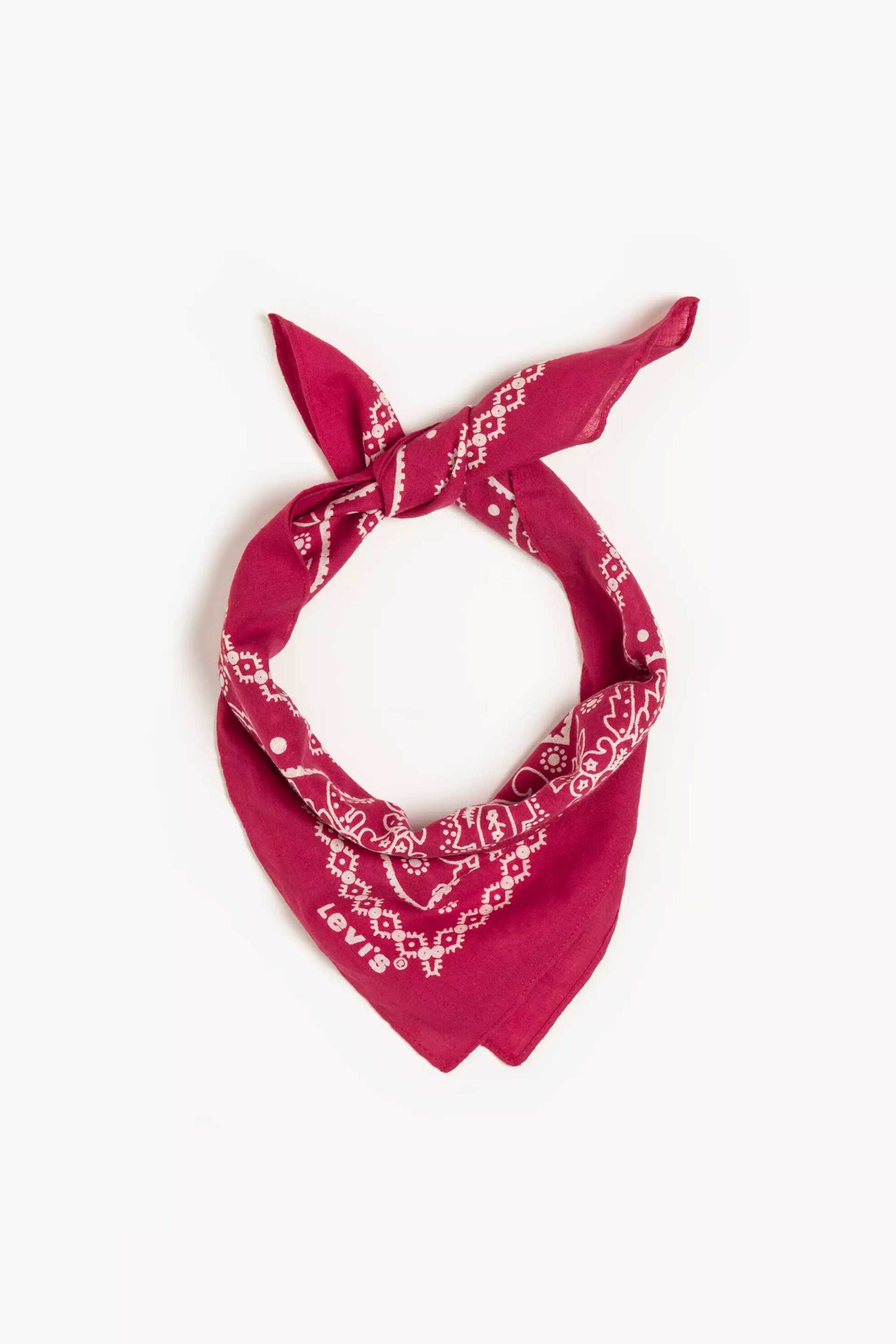 Levi's® unisex μπαντάνα "Paisley" - 771380632 Κόκκινο