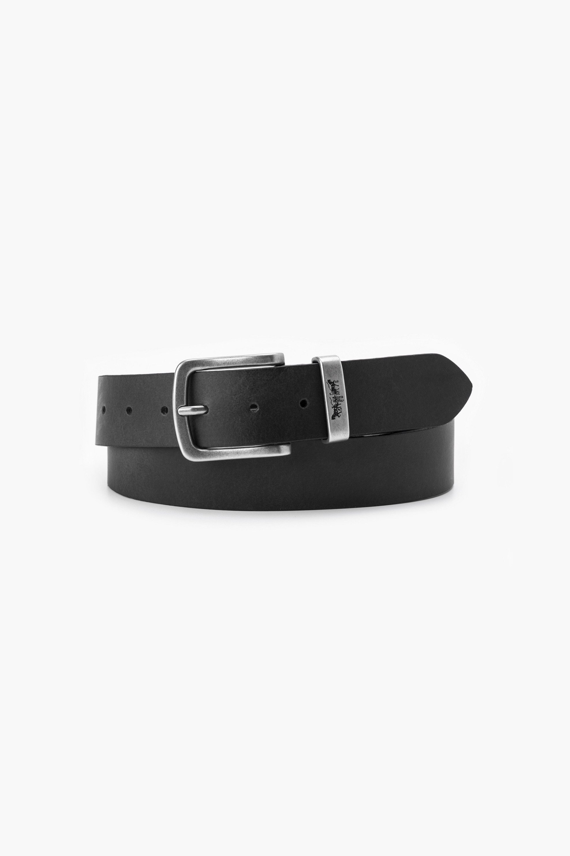 Levi's® ανδρική δερμάτινη ζώνη "Two Horse Keeper" - 002G40000 Μαύρο