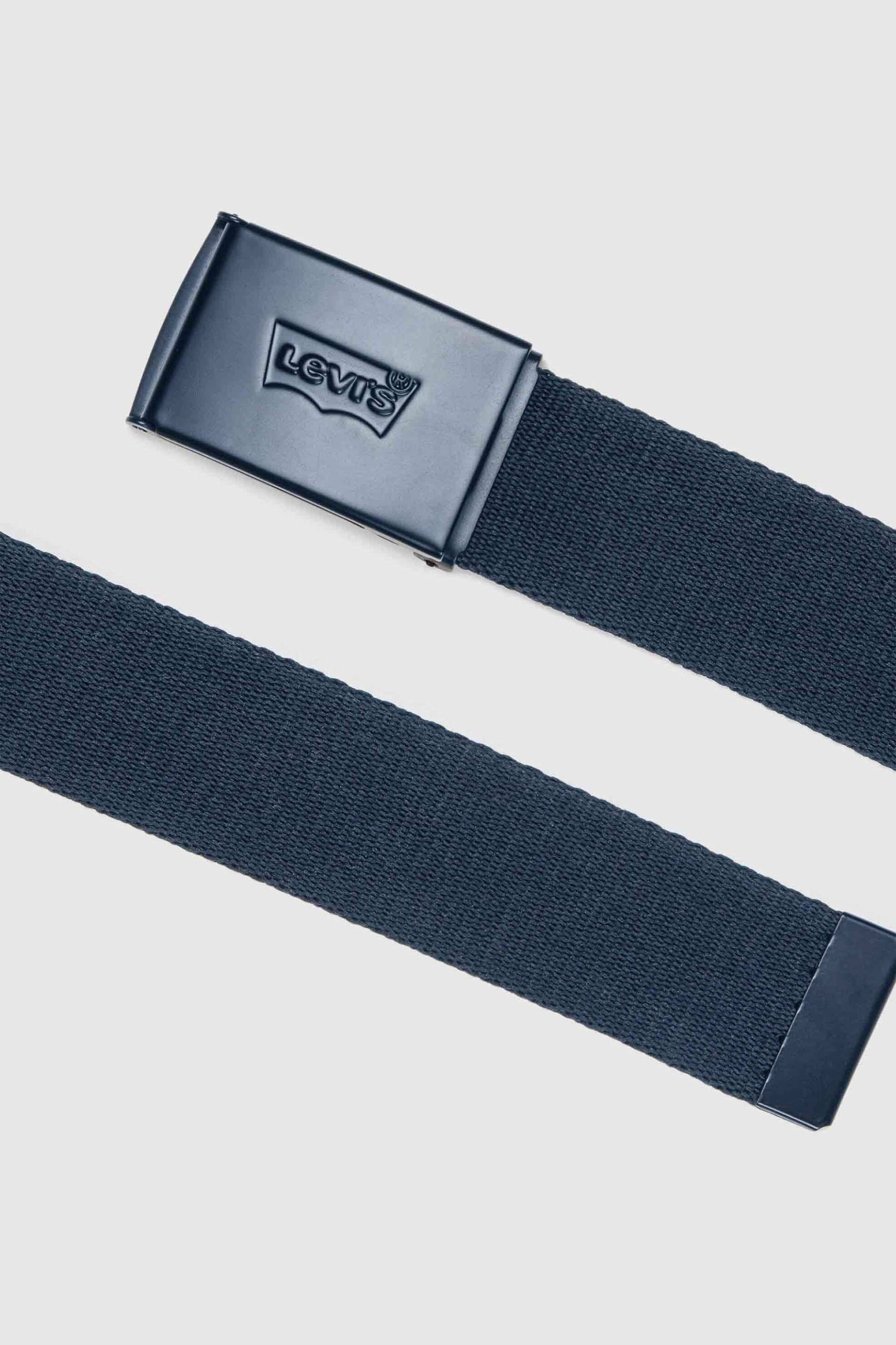Levi&Apos S Ανδρική Ζώνη Tonal Batwing Web - 380230026 Μπλε Σκούρο