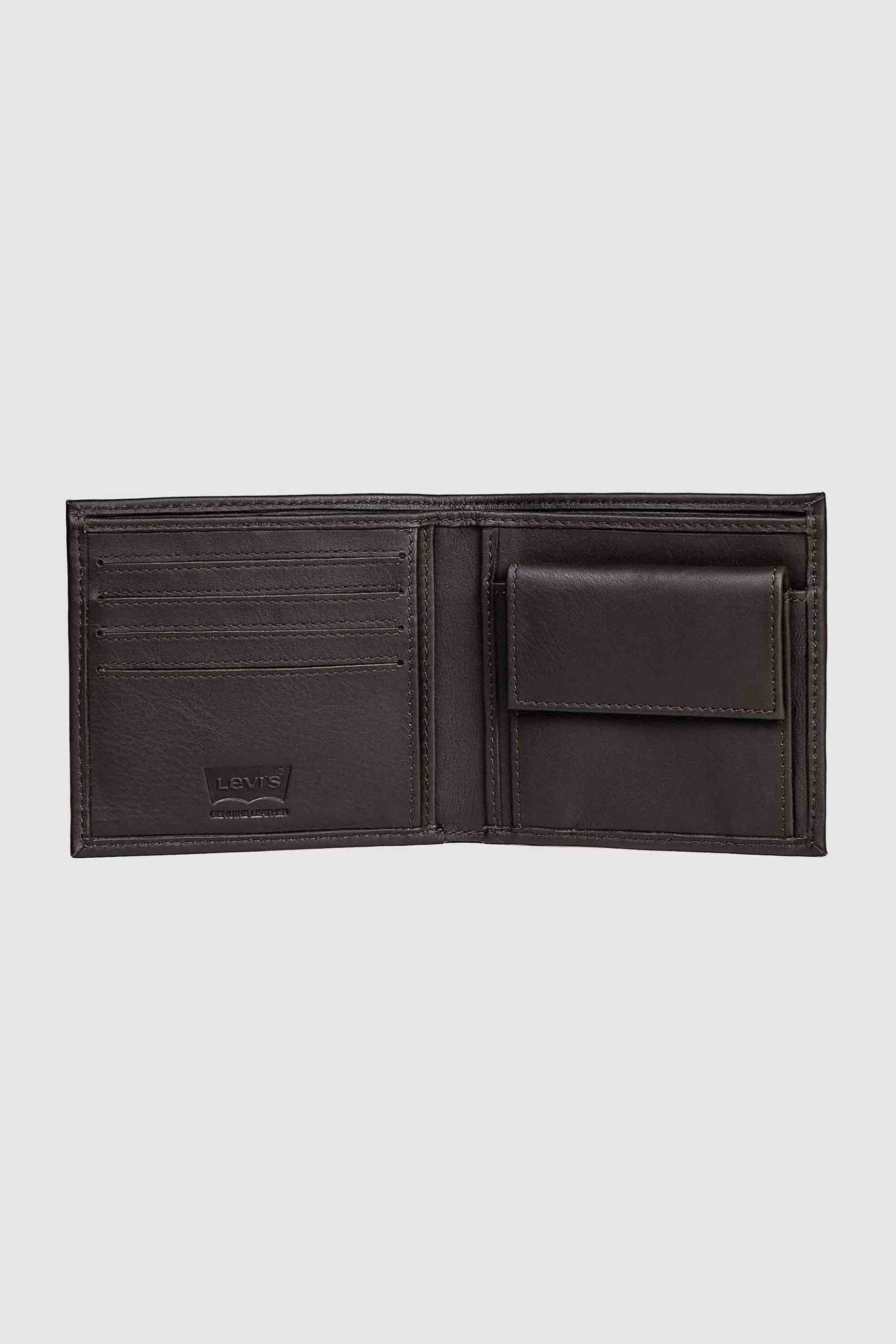 Levi&Apos S Ανδρικό Δερμάτινο Πορτοφόλι Vintage Two Horse - 771730362 Καφέ