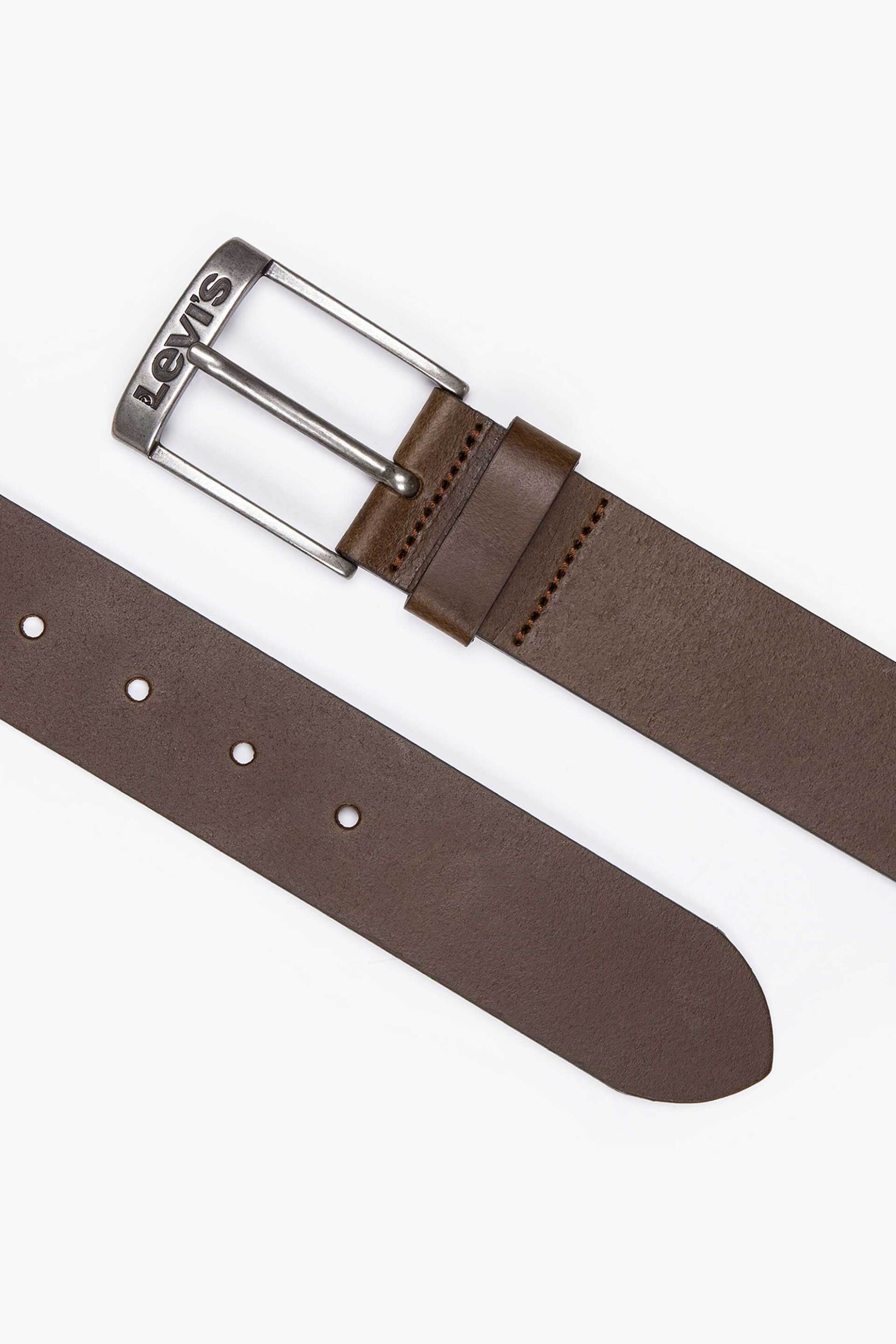 Levi&Apos S Ανδρική Δερμάτινη Ζώνη New Duncan - 380160018 Καφέ Σκούρο