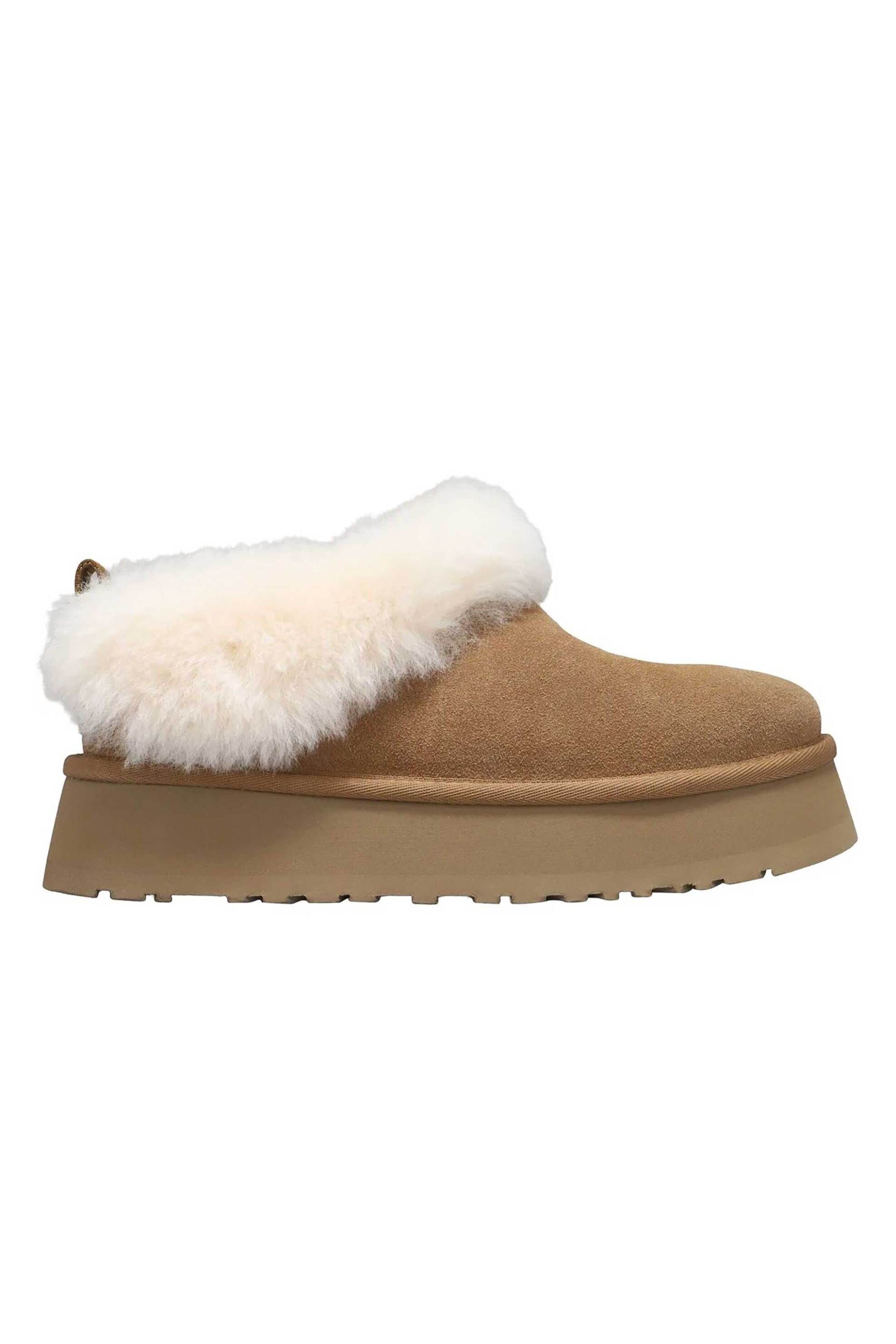 Ugg γυναικεία suede μποτάκια με γούνα 
