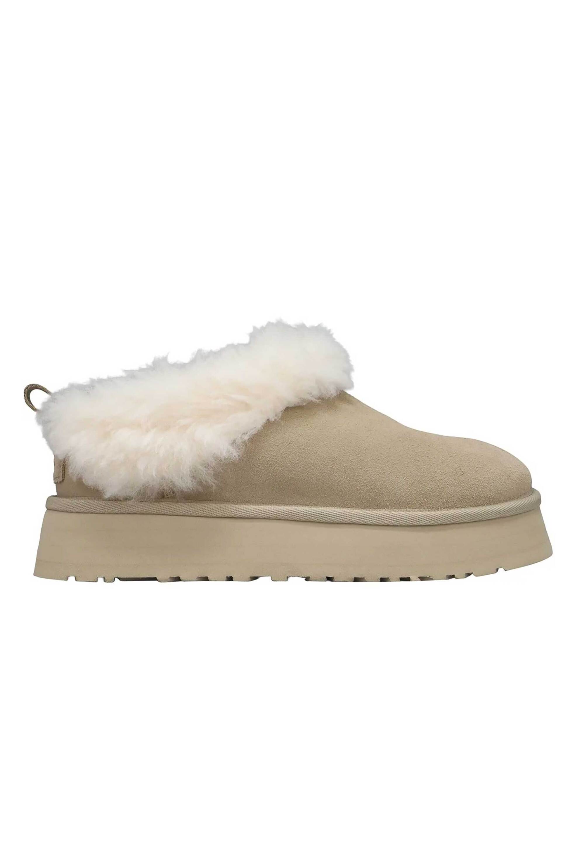 Ugg γυναικεία suede μποτάκια με γούνα 