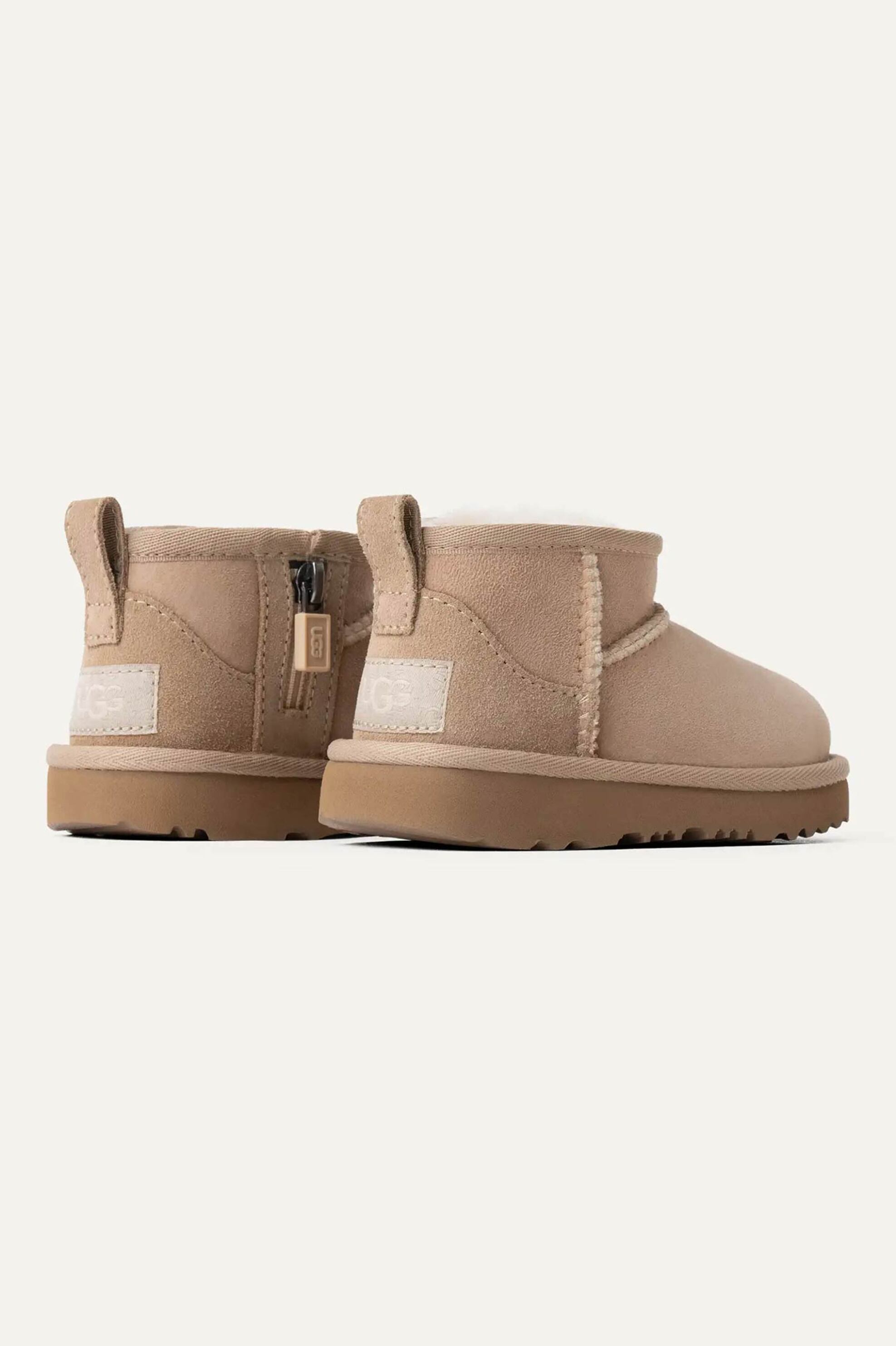 Ugg βρεφικά μποτάκια ''Classic Ultra Mini'' - 1130750T Μπεζ φωτογραφία